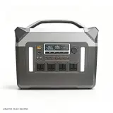 3000W 纯正弦波 2662Wh 便携式储能电源 6000W 峰值 缩略图 1
