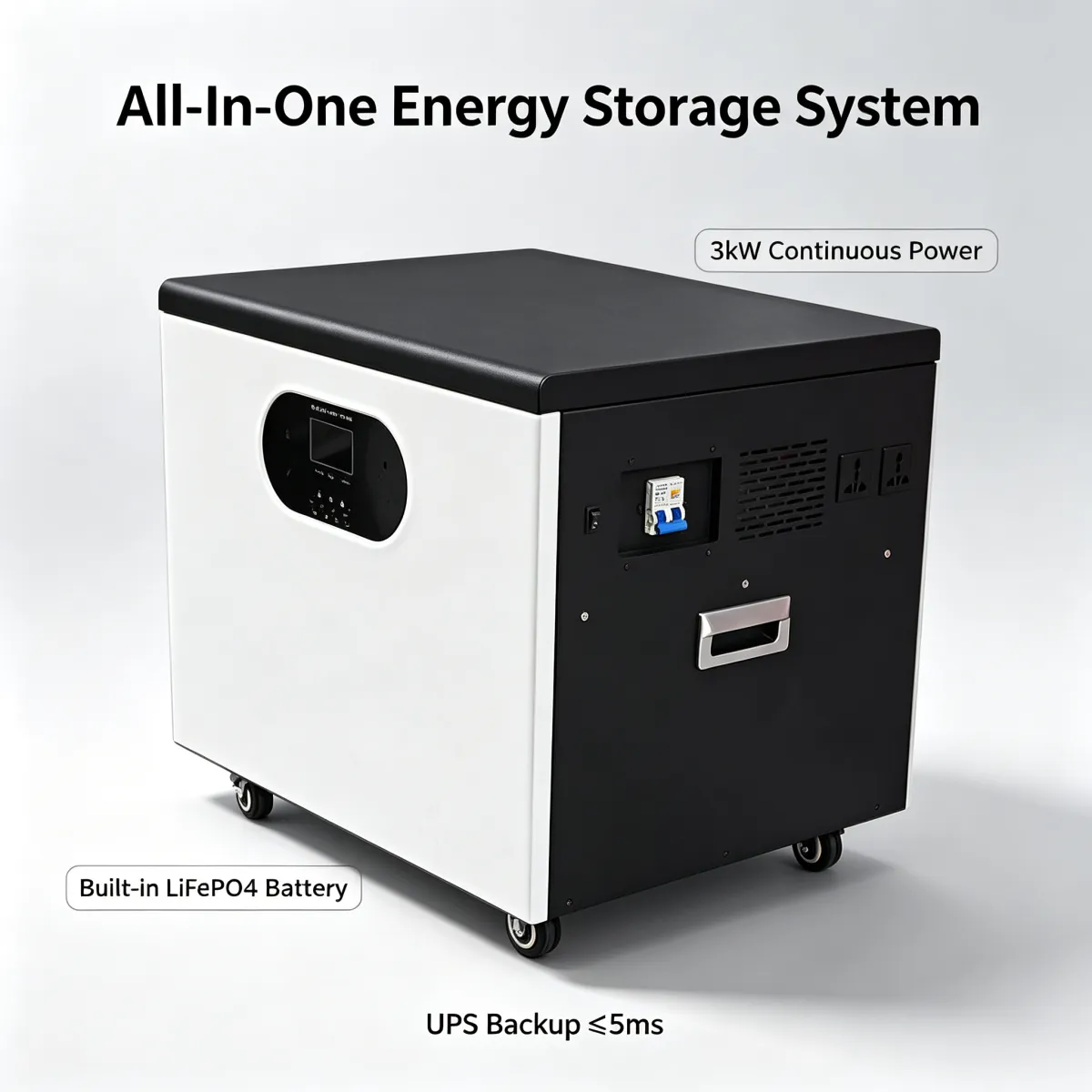 3kW 高频正弦波混合逆变器