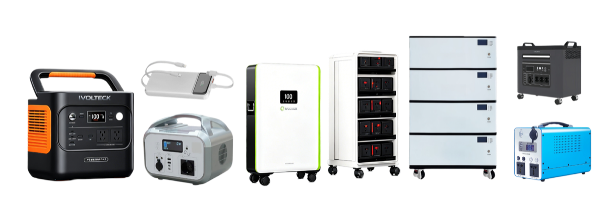 IVOLTECK portable power stations, household energy-storage units and stackable battery cabinets