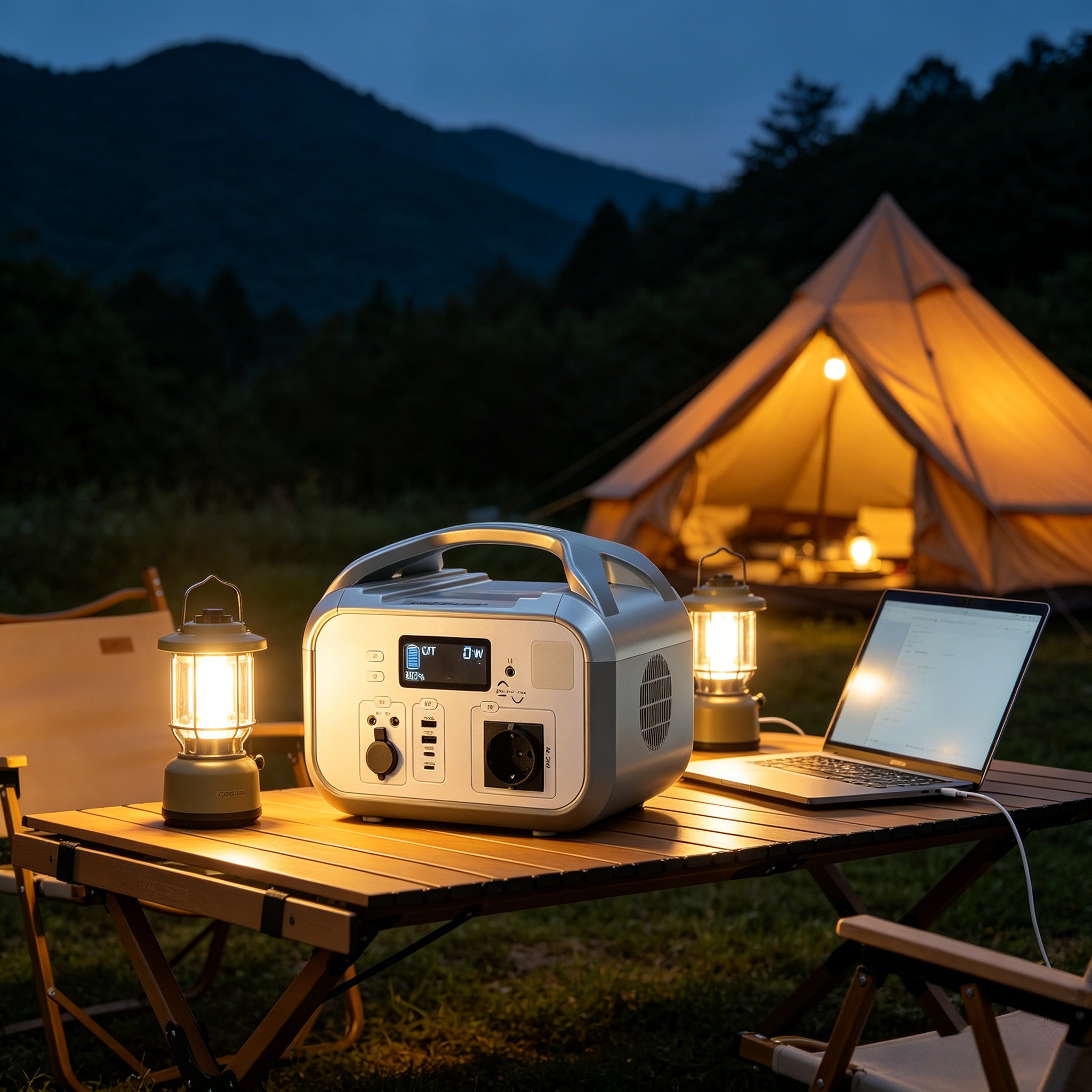 LiFePO4 Lithium Battery, 600W portable power station