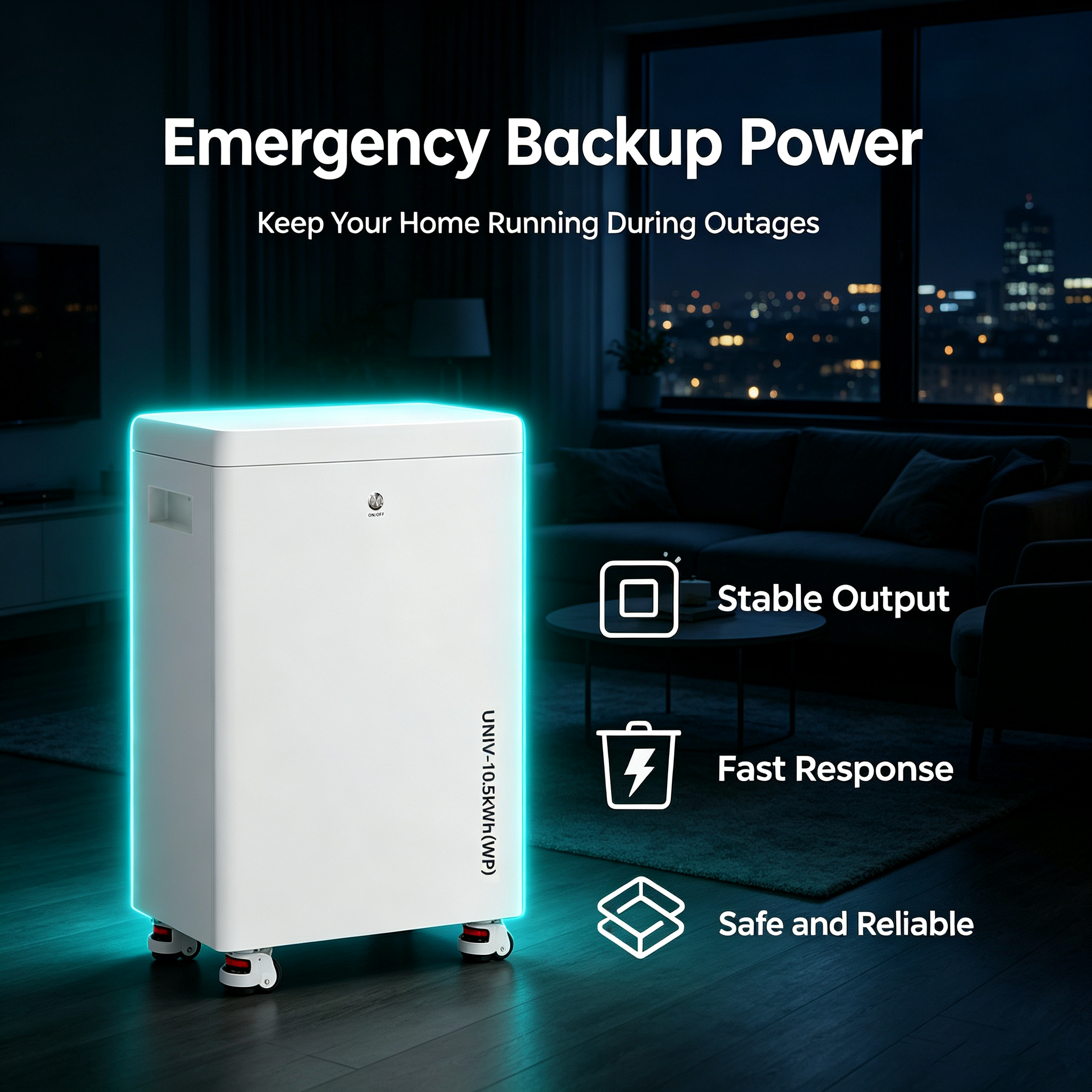 10.5kWh 51.2V Low Voltage LiFePO4 Energy Storage Battery 90% DOD ≥6000 Cycles Max 20 Units Parallel Expandable With Aerosol Fire Suppression OEM ODM Supplier