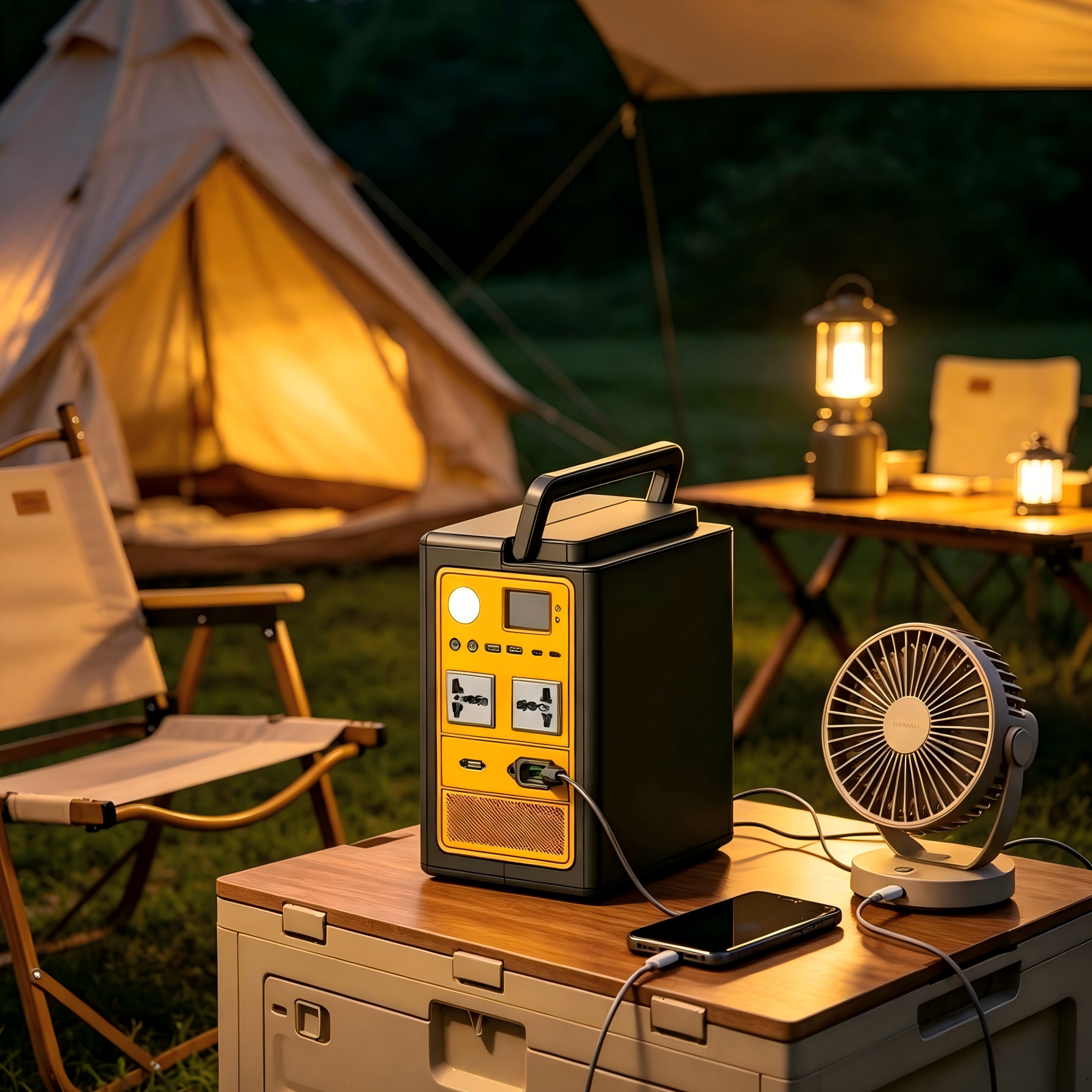 1024wh Battery Powered Outdoor Camping Power Source