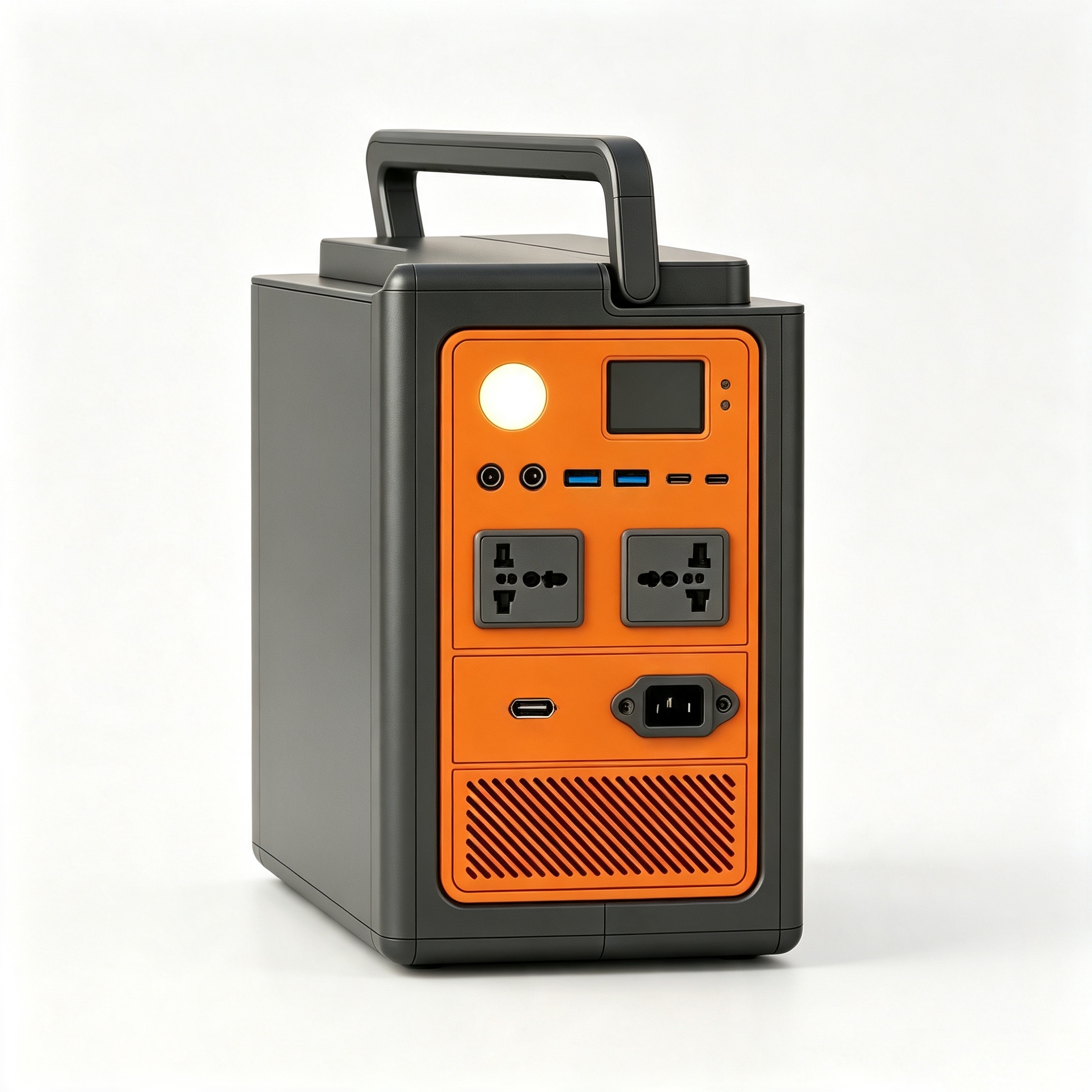 1024Wh 500W Outdoor LiFePO4 Portable Generator with Solar Charging Function