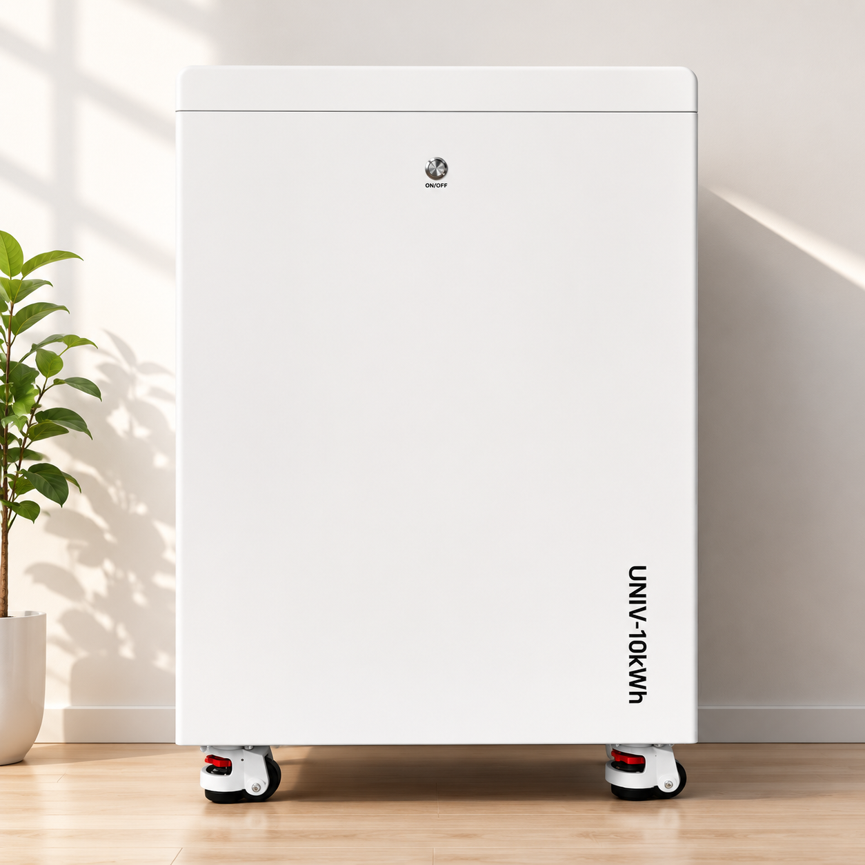 Vertical 10.55kWh Home Battery Storage 10-Year Warranty Solar Energy Backup Power