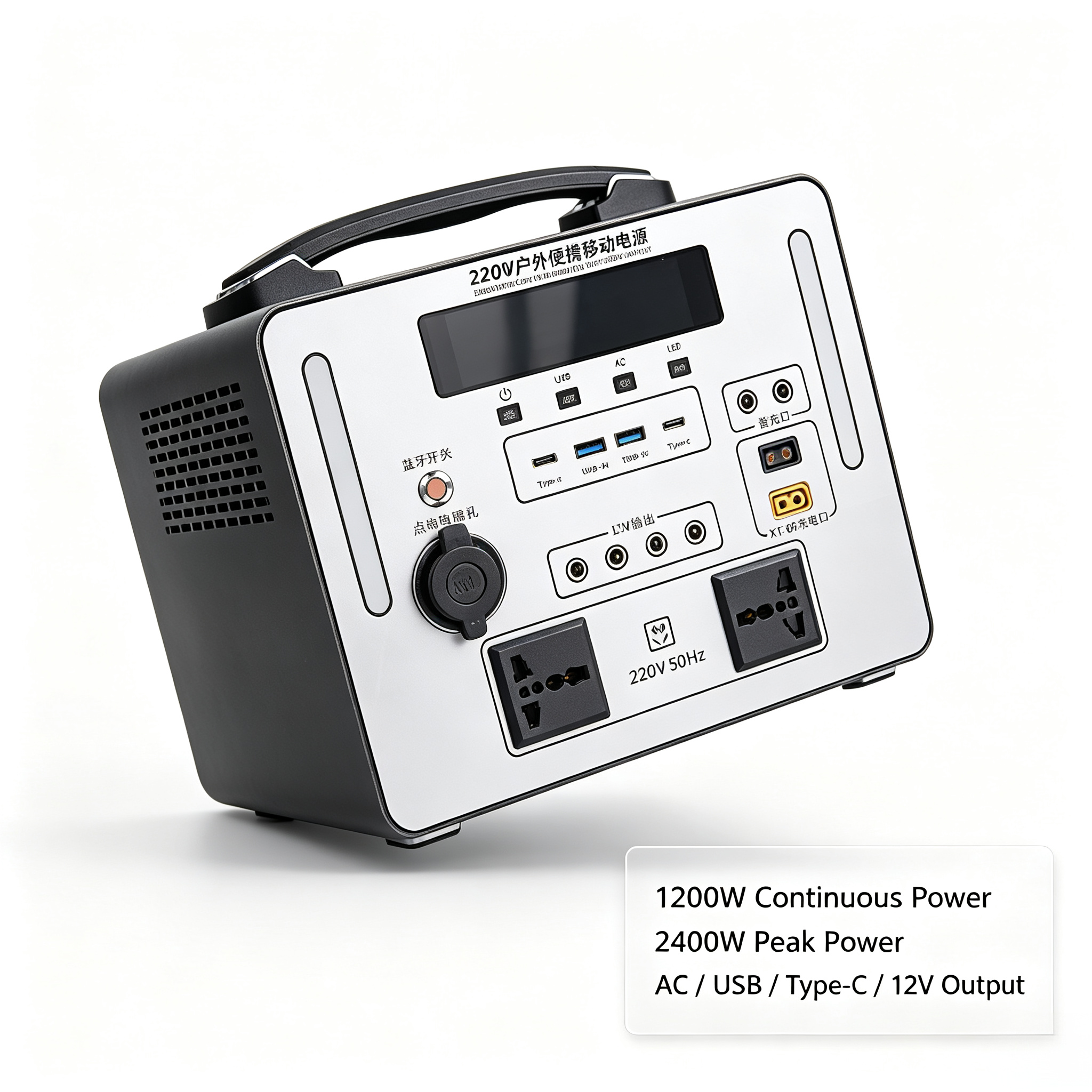 1200W LiFePO4 Portable Home Solar Power Station