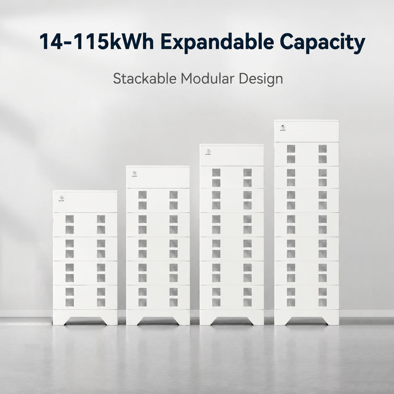 Stackable High Voltage LFP Battery Energy Storage System