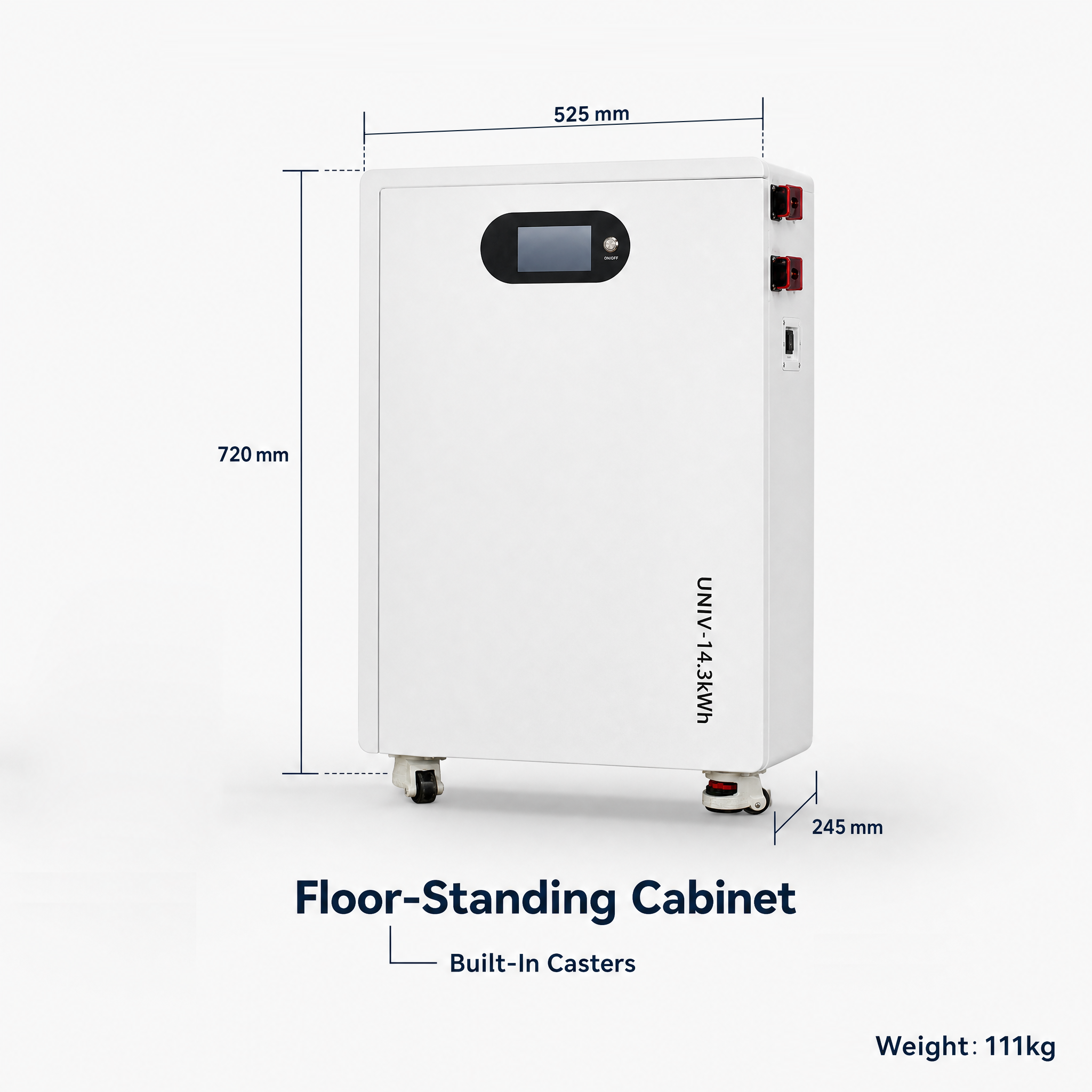 14.3kWh Automotive Grade LiFePO4 Energy Storage Battery 13.48kWh Usable Energy 90% DOD 200A Charge Discharge 20 Units Parallel Expandable OEM ODM Supplier