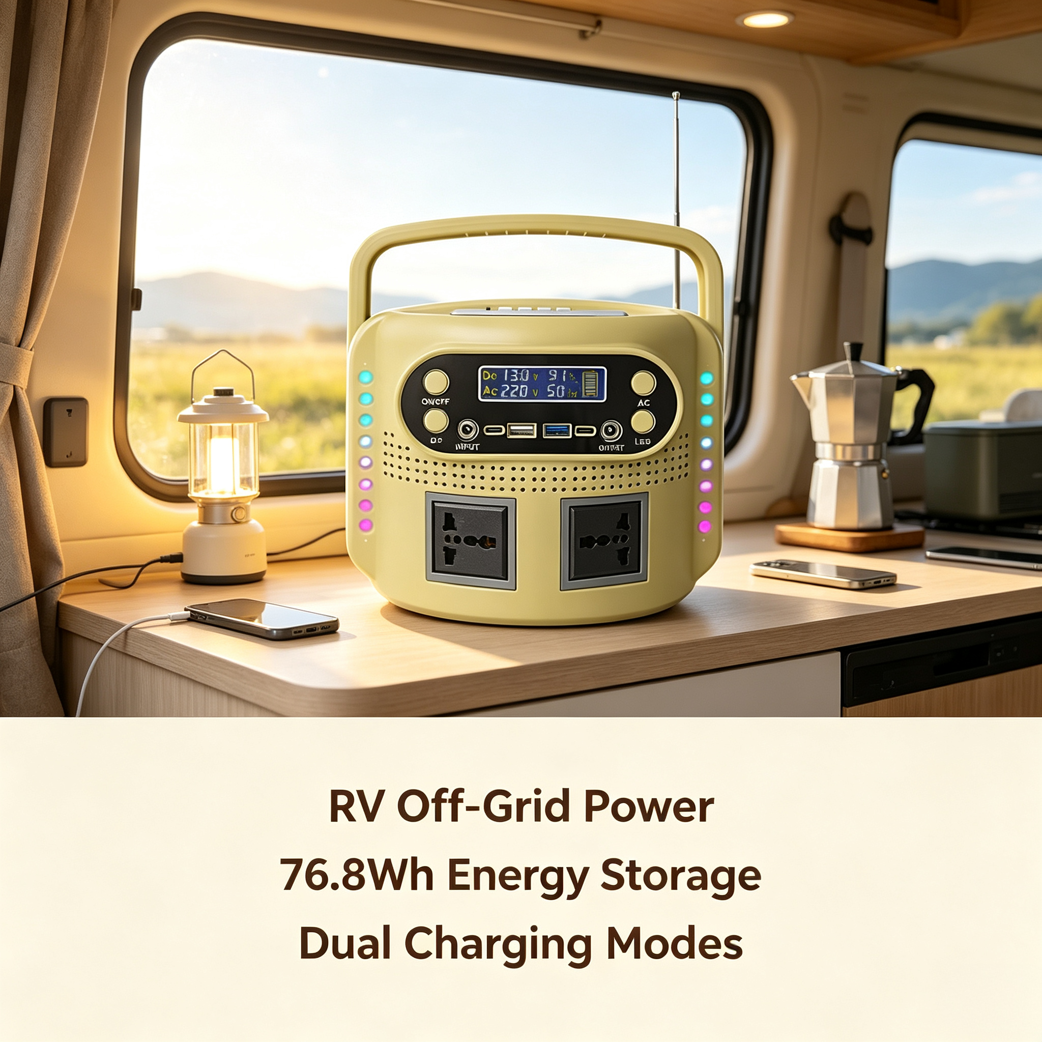 200W Portable LiFePO4 Power Station