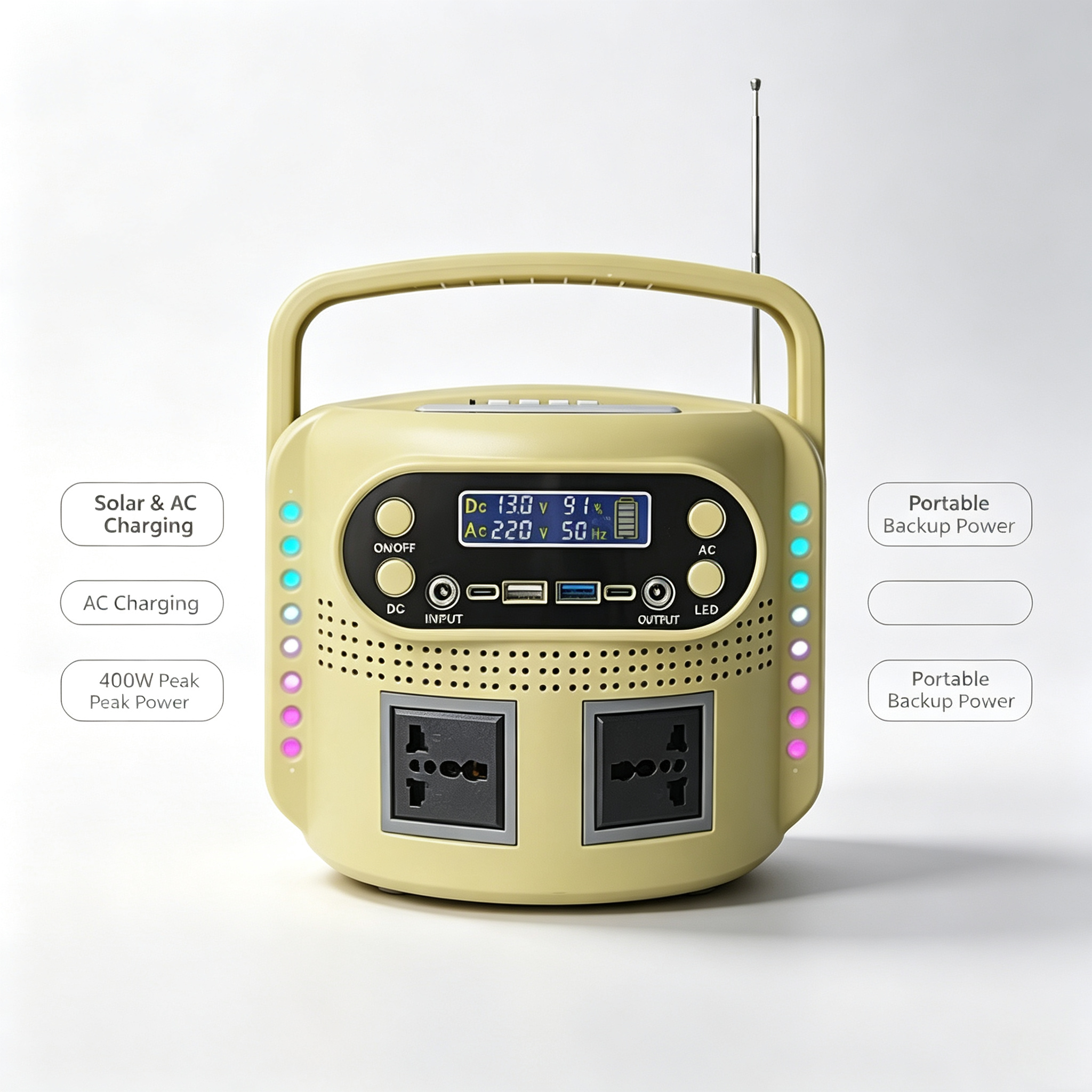 200W Portable LiFePO4 Power Station