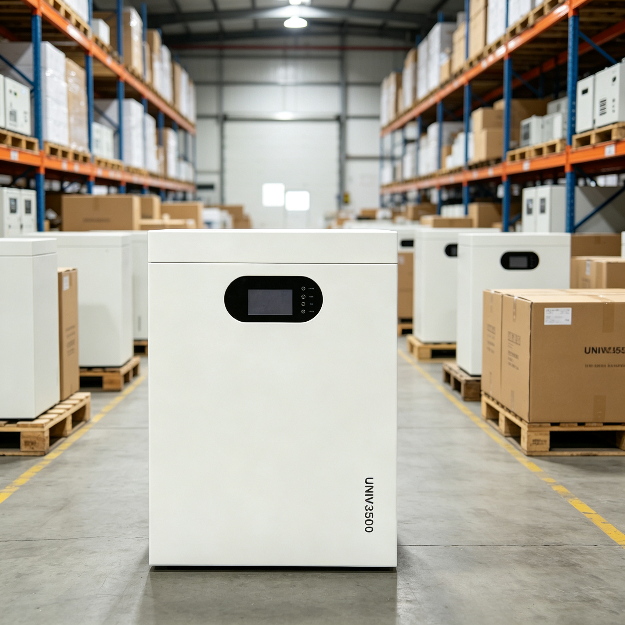 3.5kWh LiFePO4 Home Energy Storage Battery 3.25kWh Usable Energy 90% DOD Wall Mounted Solar Backup Battery Parallel Expandable