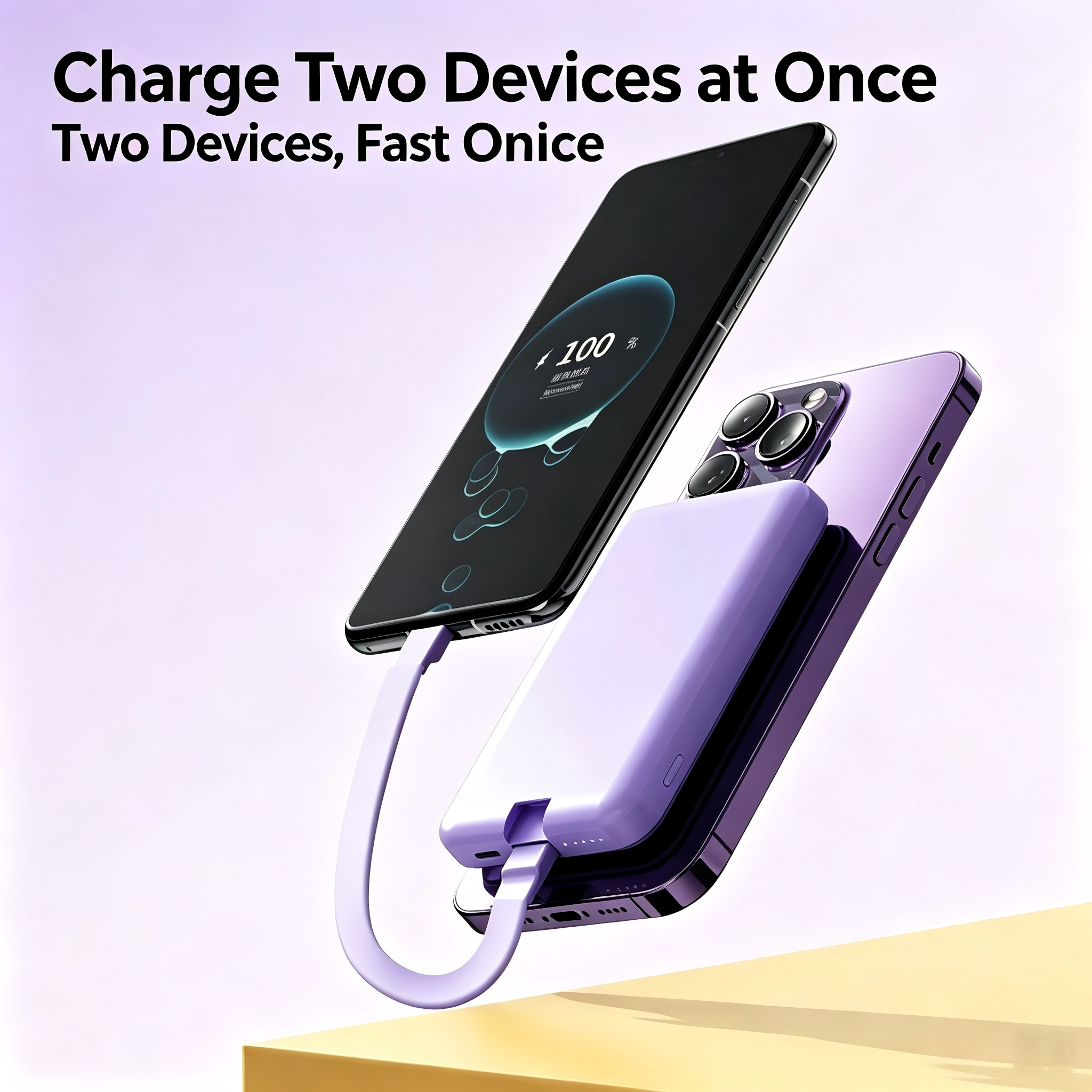 Portable Magnetic 10000mAh Type C Pd Power Bank
