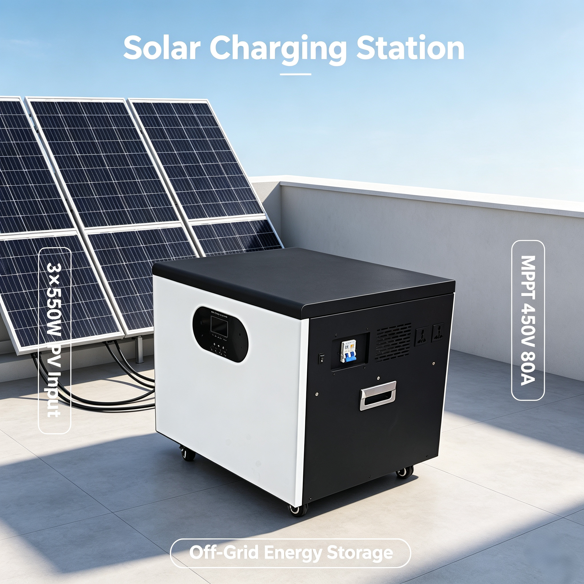 3KW High Frequency Sine Wave Hybrid Inverter