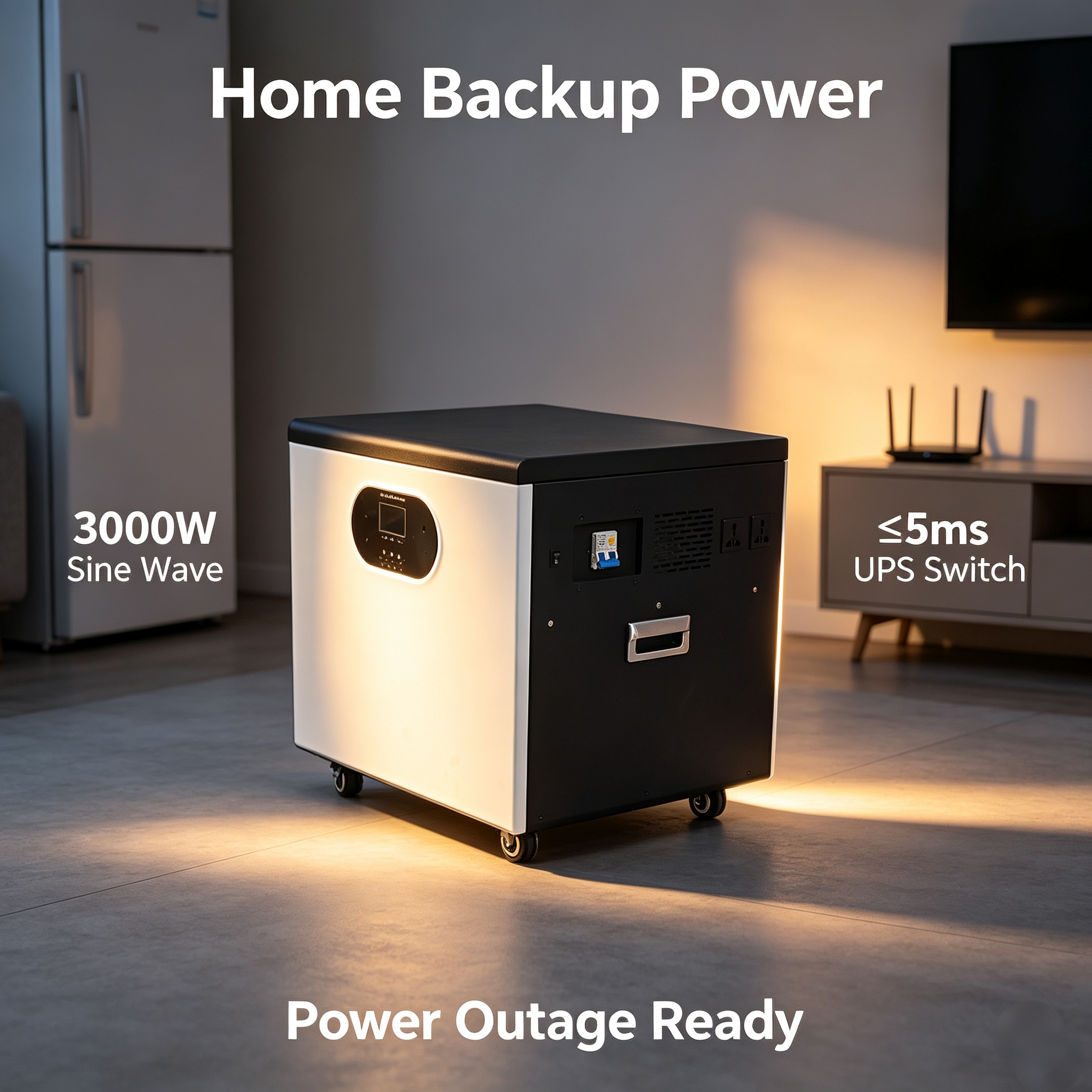 3KW High Frequency Sine Wave Hybrid Inverter
