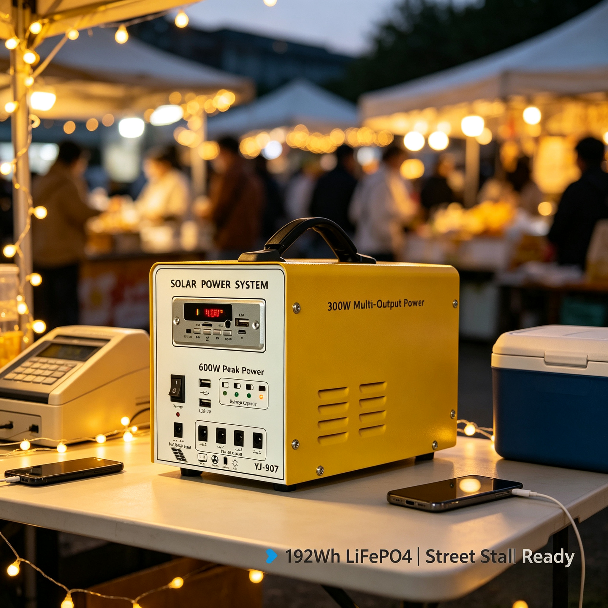300W Bluetooth Portable Solar Energy Storage System