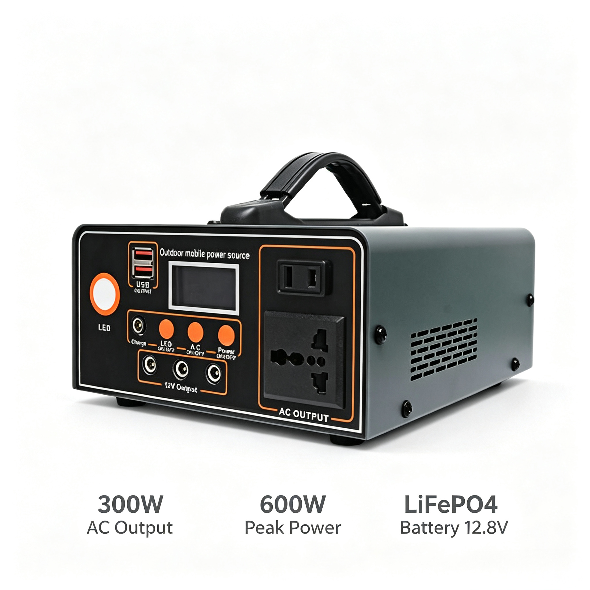 252Wh Bluetooth Solar Energy Storage System 300W AC Output