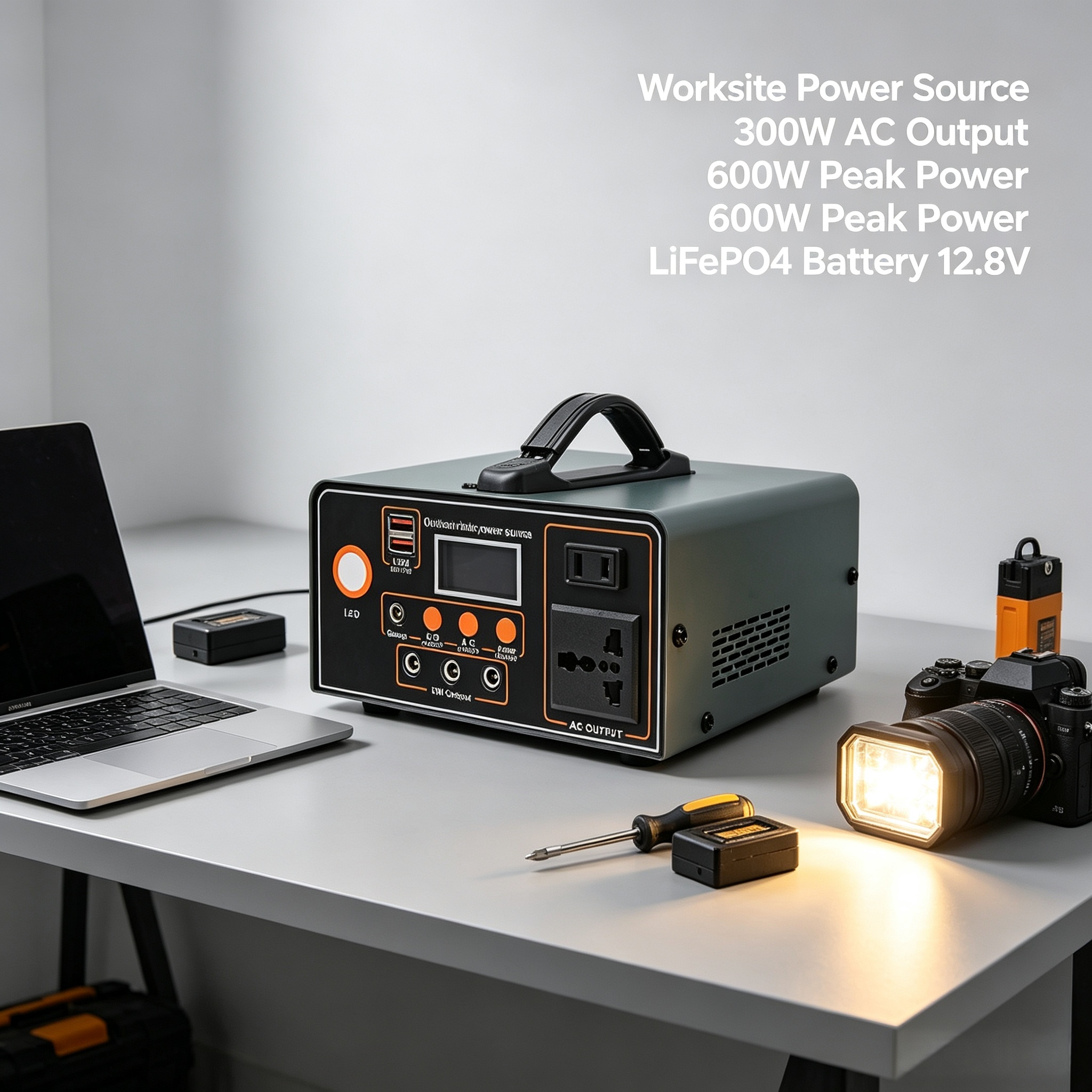 252Wh Bluetooth Solar Energy Storage System 300W AC Output