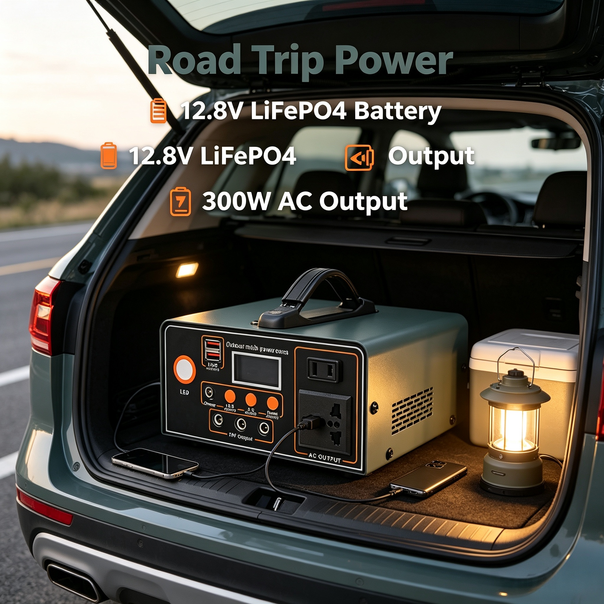 Outdoor Camping Solar Charging Power Supply