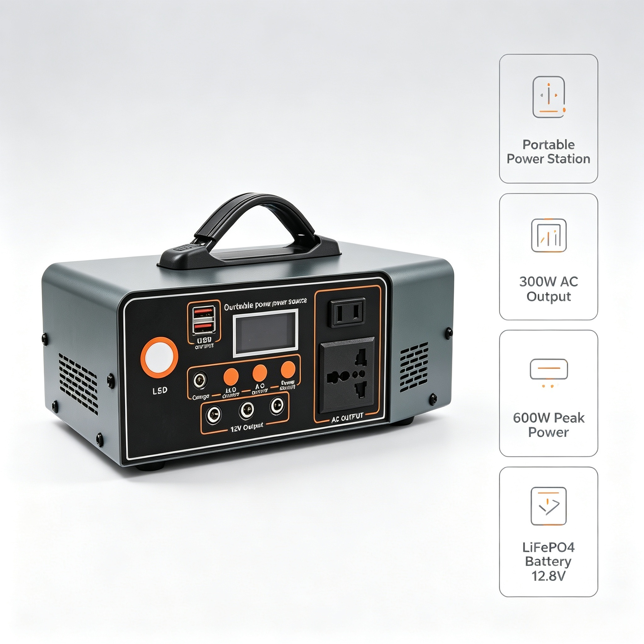 Outdoor Camping Solar Charging Power Supply