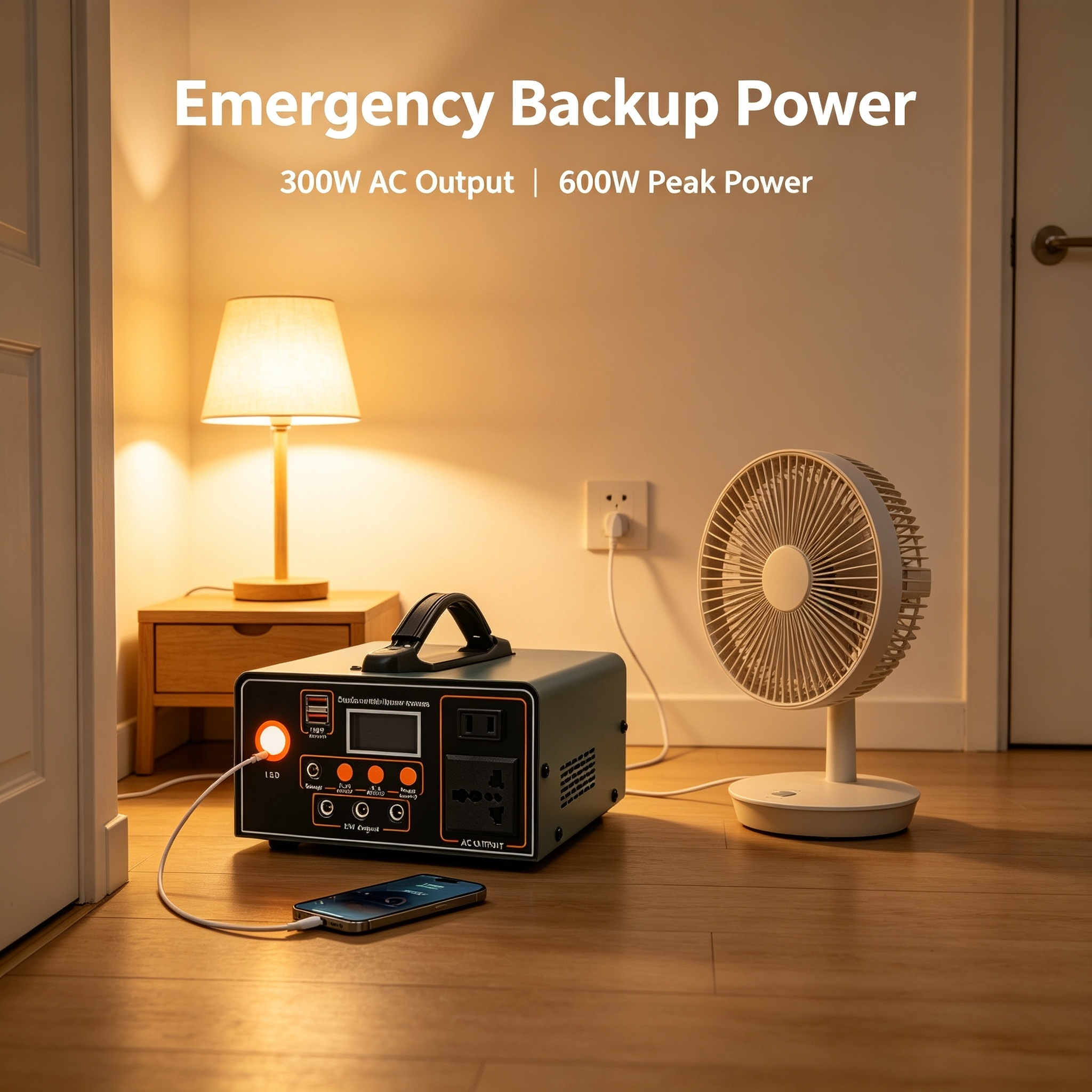 Outdoor Camping Solar Charging Power Supply