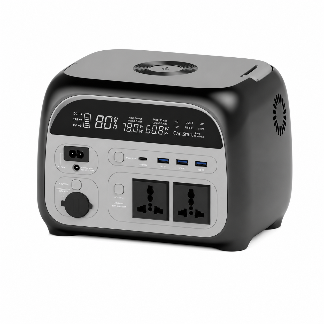 345.1wh Pure Sine Wave Power Station