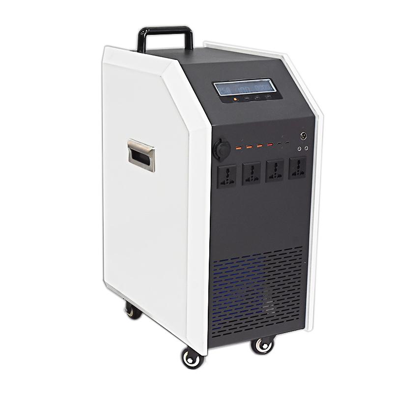 3500W Pure Sine Wave 3072Wh Iron Shell Portable Power Station 7000W Peak