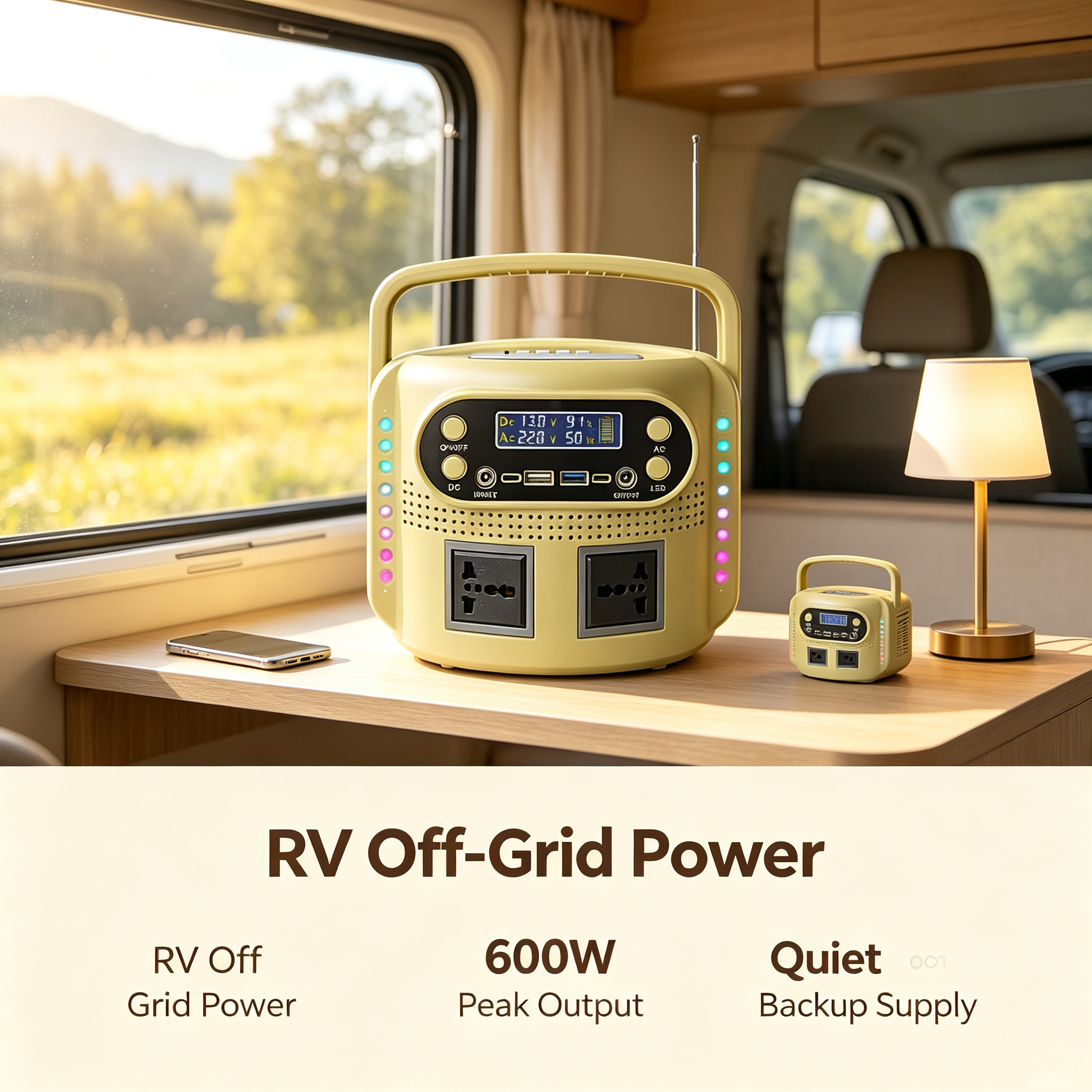 400W 220V Camping Backup Power Supply