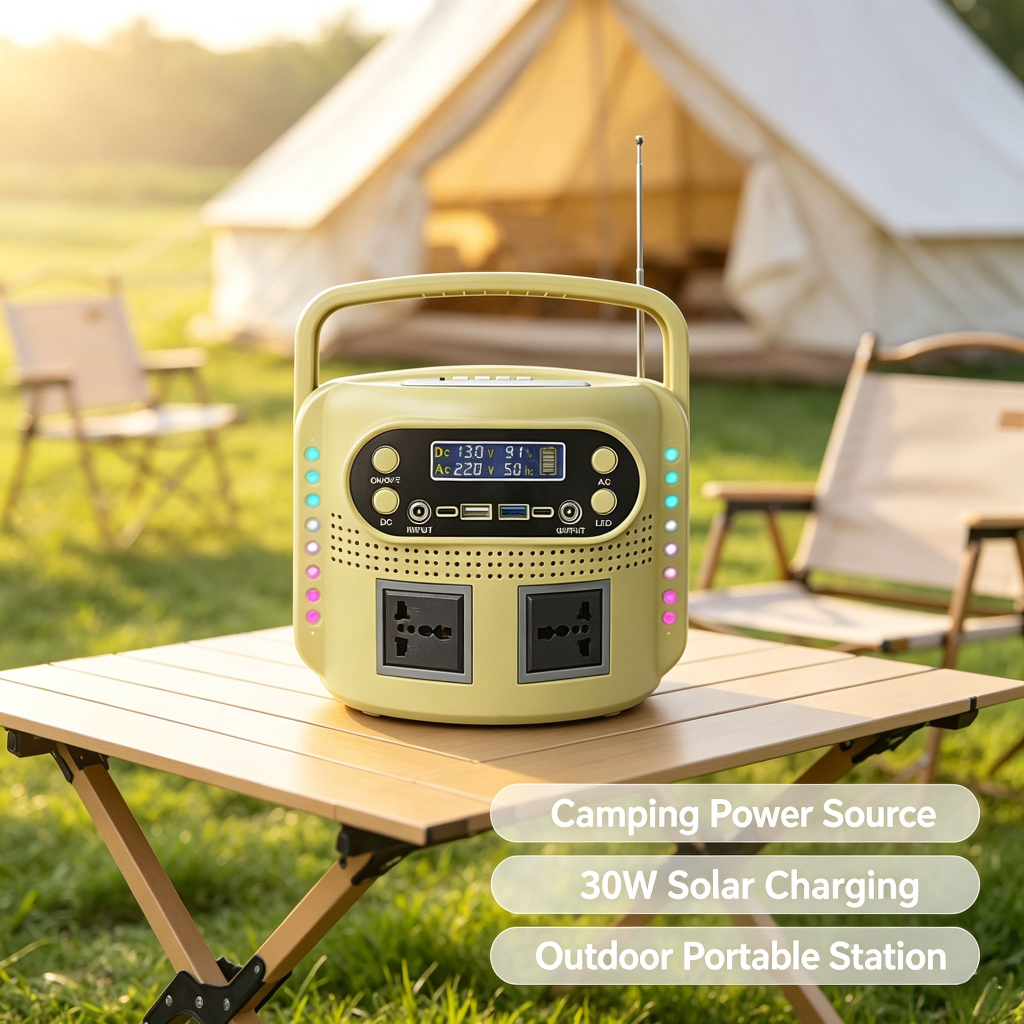 400W 220V Camping Backup Power Supply