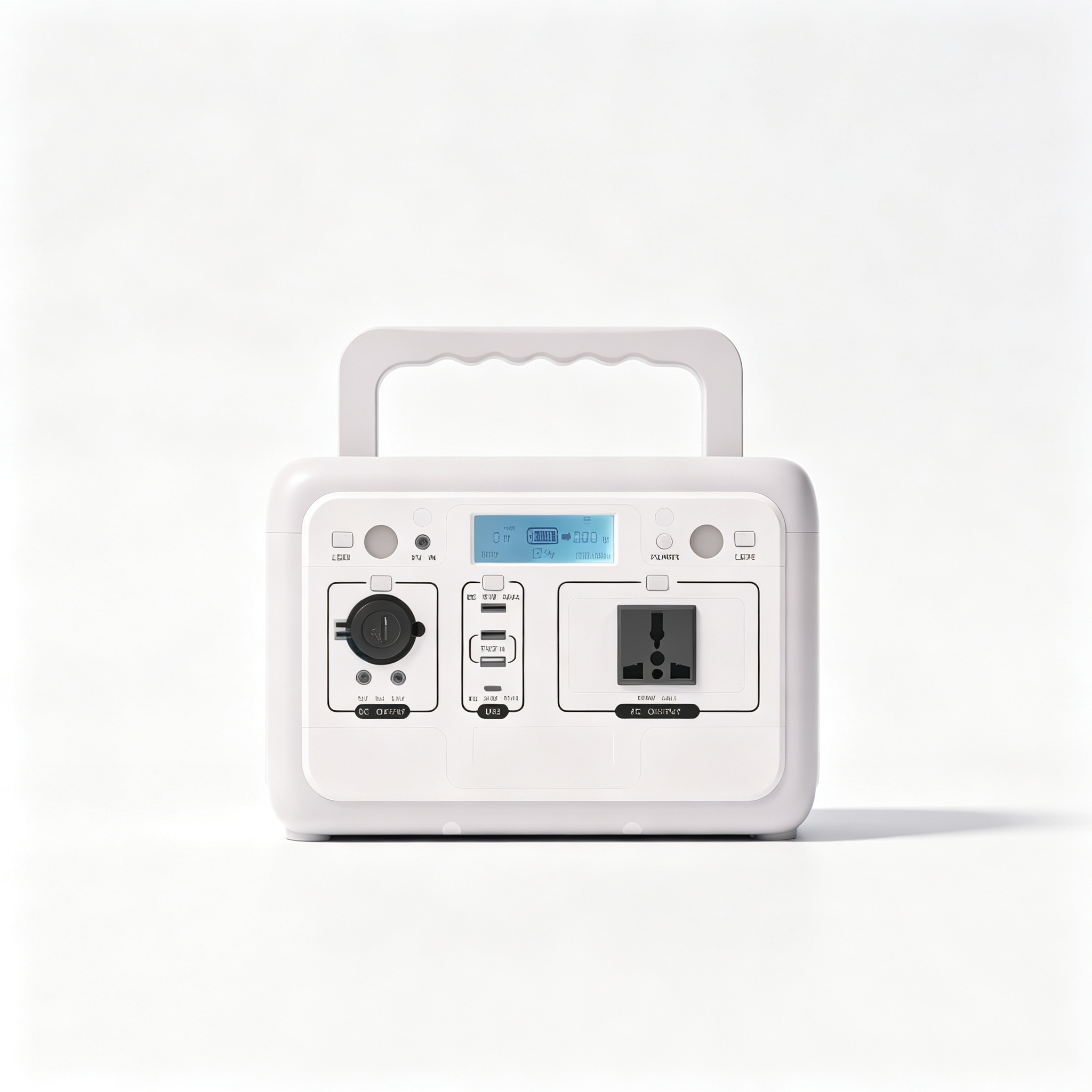 500W 460.8wh Solar Portable Power Station for Outdoor Camping Use