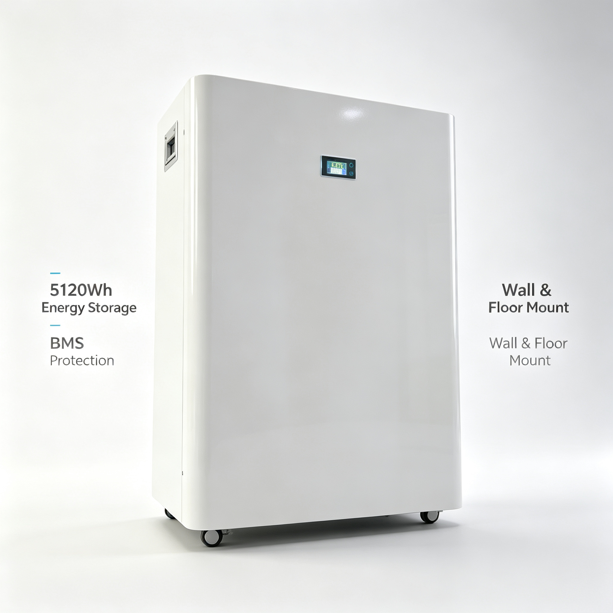 51.2V 100Ah Wall Mount LiFePO4 Battery