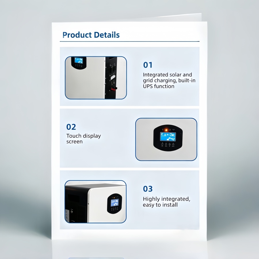 5.12kwh+5kw Stackable All-in-One Home Energy Storage | LiFePO4 Battery & Hybrid Inverter OEM ODM