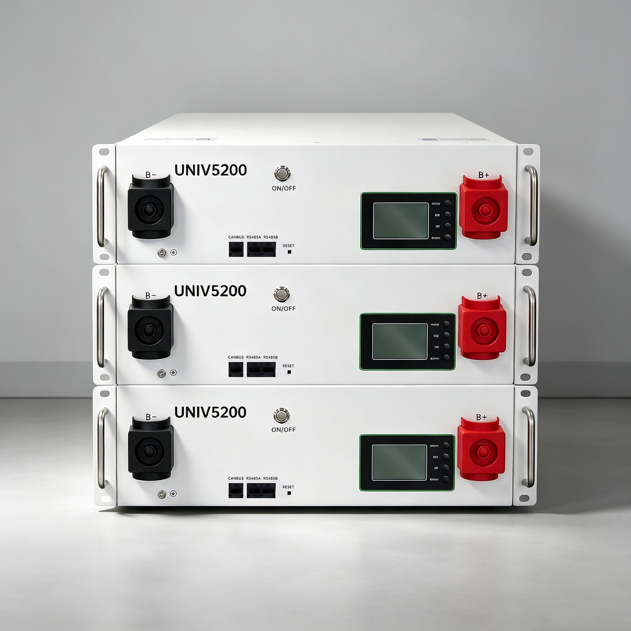 Lightweight 44kg Rack-Mounted Home Energy Storage Battery Natural Cooling Touch Screen APP Monitor PV Backup Power
