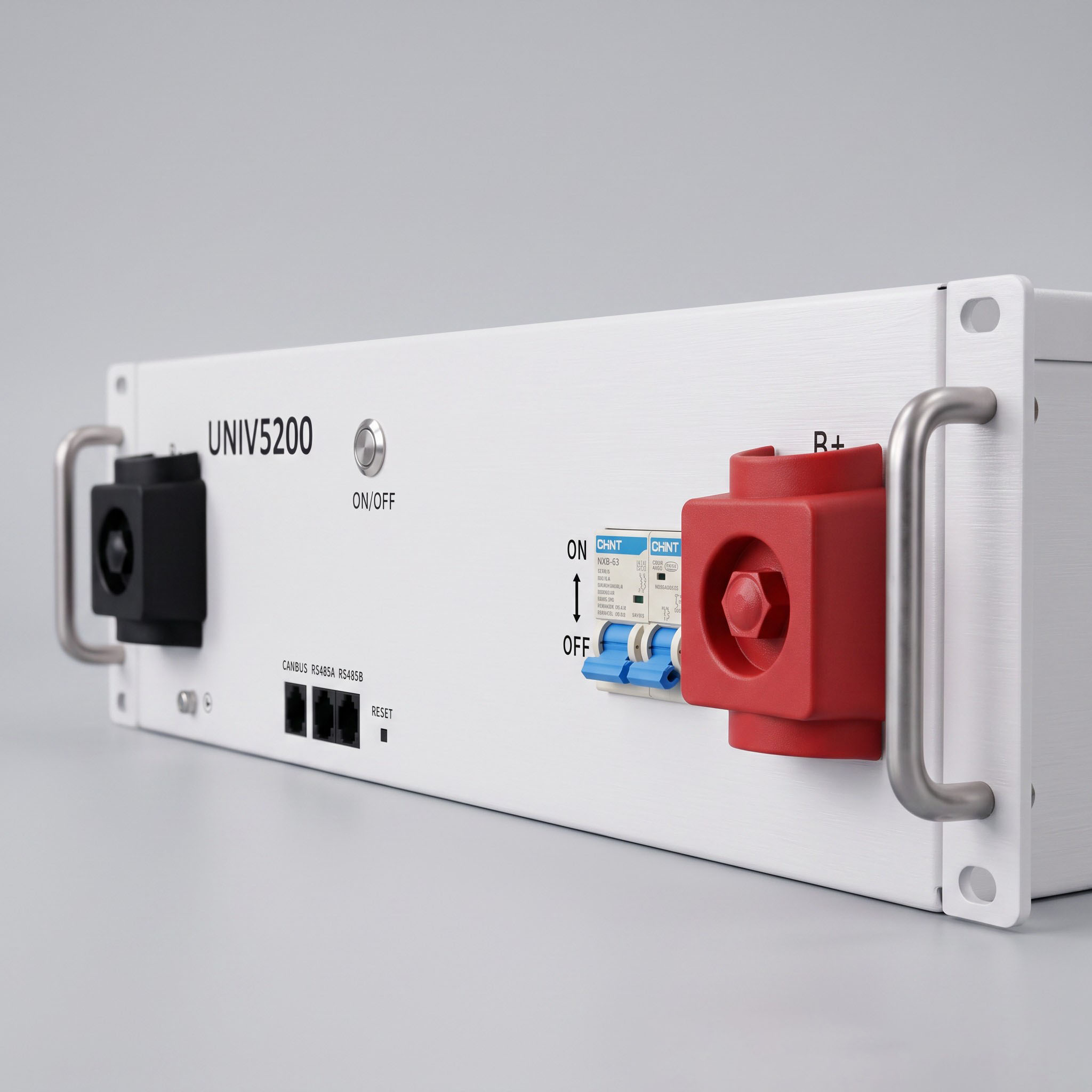 Rack Mounted LiFePO4 Energy Storage Battery 5.12kWh 51.2V, 90% DOD, Up To 20 Units Parallel, Home Solar Backup Power, OEM ODM