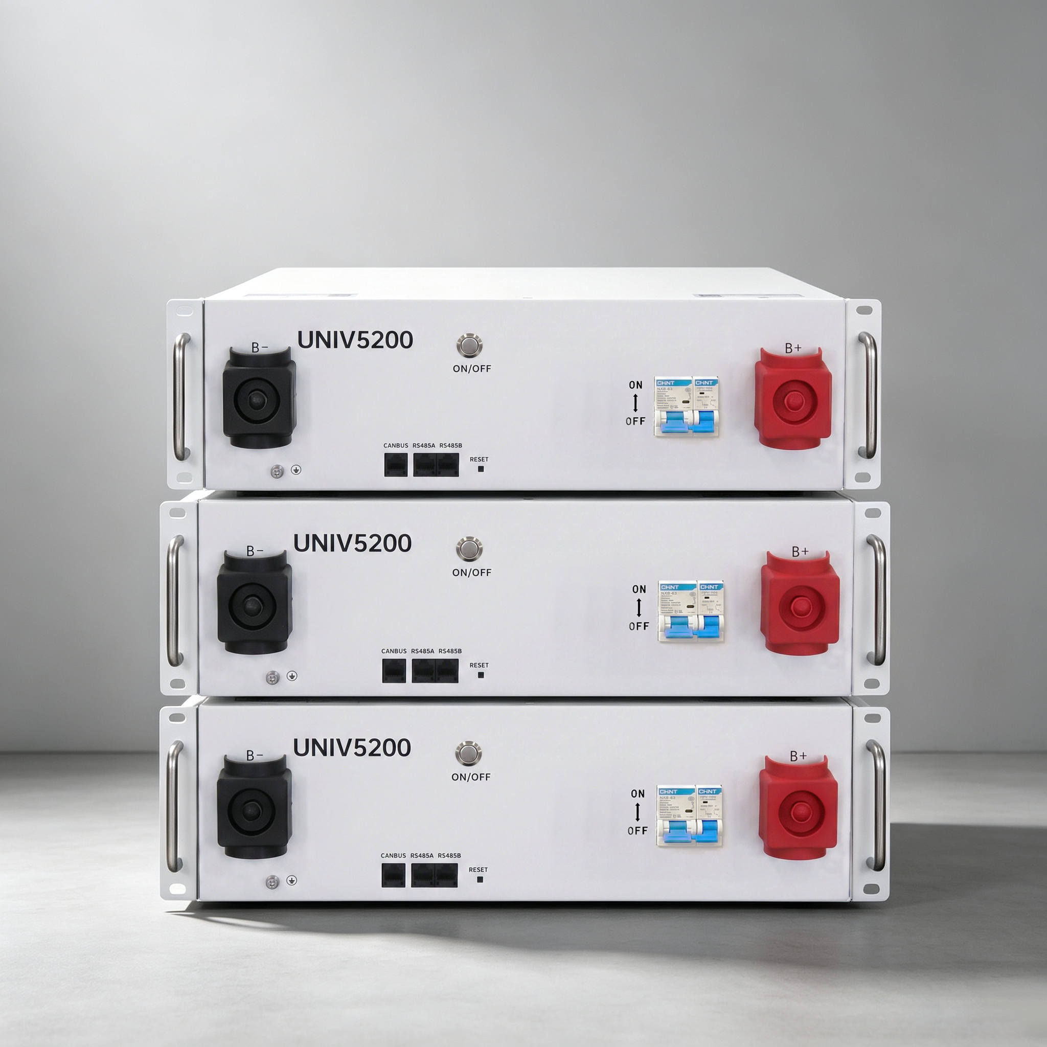 Rack Mounted LiFePO4 Energy Storage Battery 5.12kWh 51.2V, 90% DOD, Up To 20 Units Parallel, Home Solar Backup Power, OEM ODM