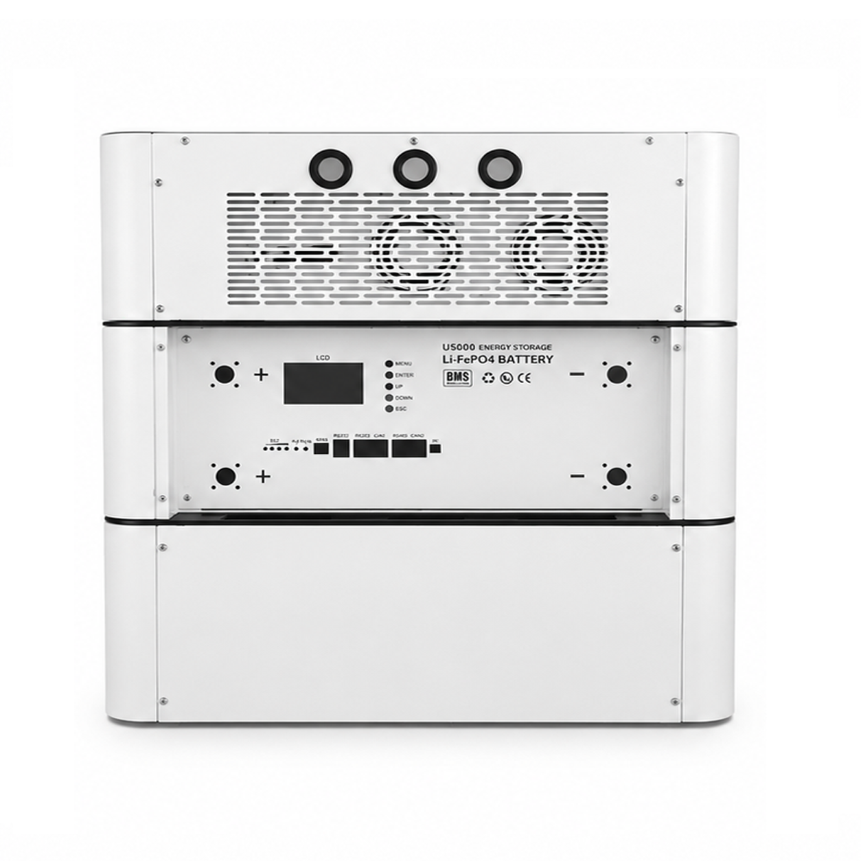 48V LiFePO4 Residential Energy Storage Battery 5.37kWh, IP54 Indoor & Outdoor Solar Backup Power, OEM ODM Available