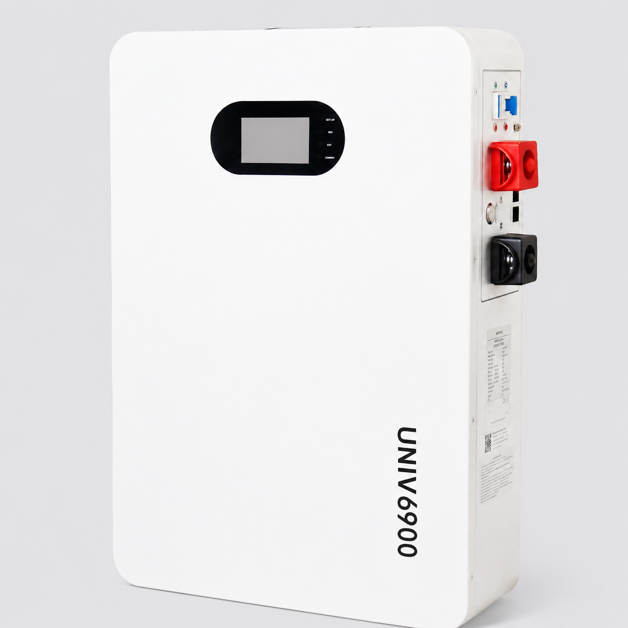FlexiStack Stackable & Wall-mounted LiFePO4 Energy Storage Battery, 51.2V Modular Home PV Storage System, Bluetooth Monitoring, OEM ODM For System Integrators