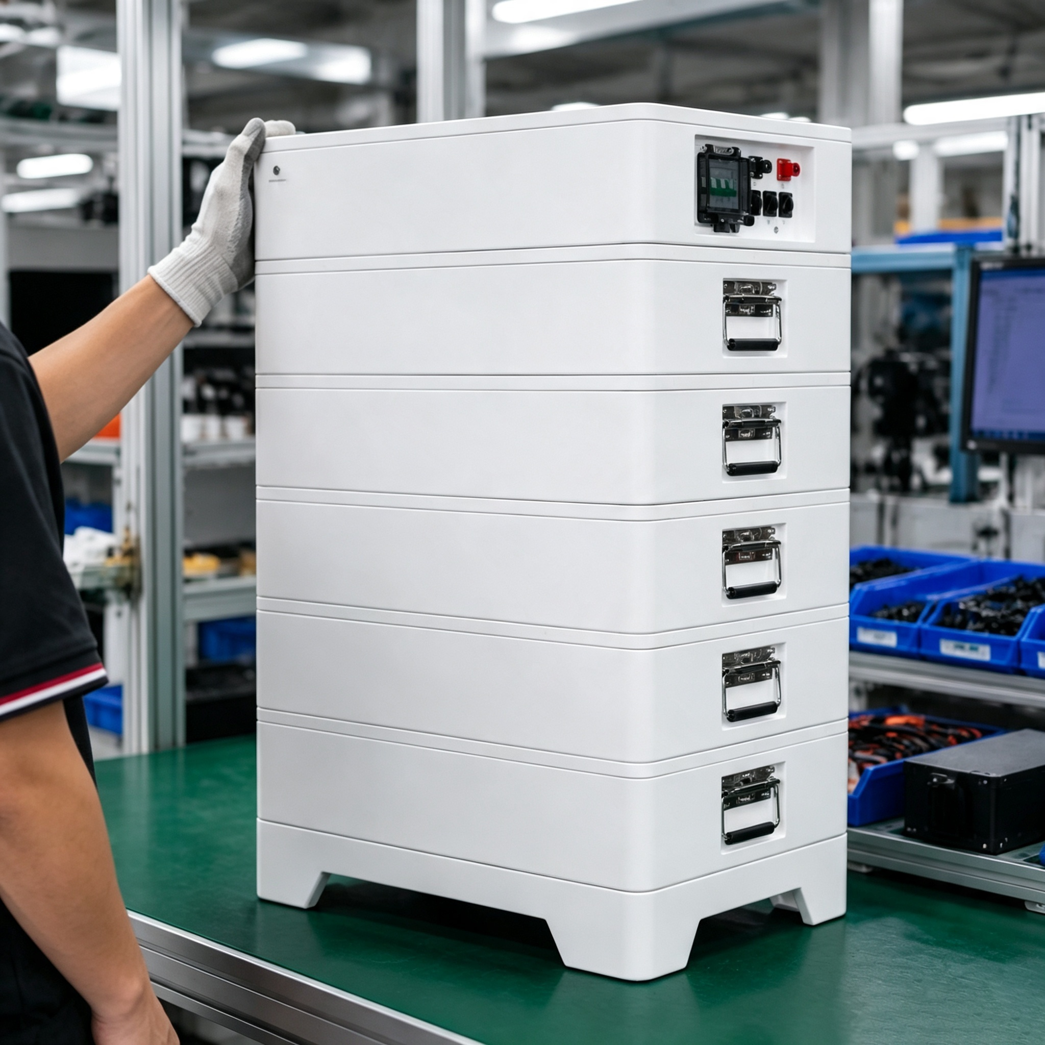 15~62kWh Modular Stackable High Voltage Solar Storage Battery