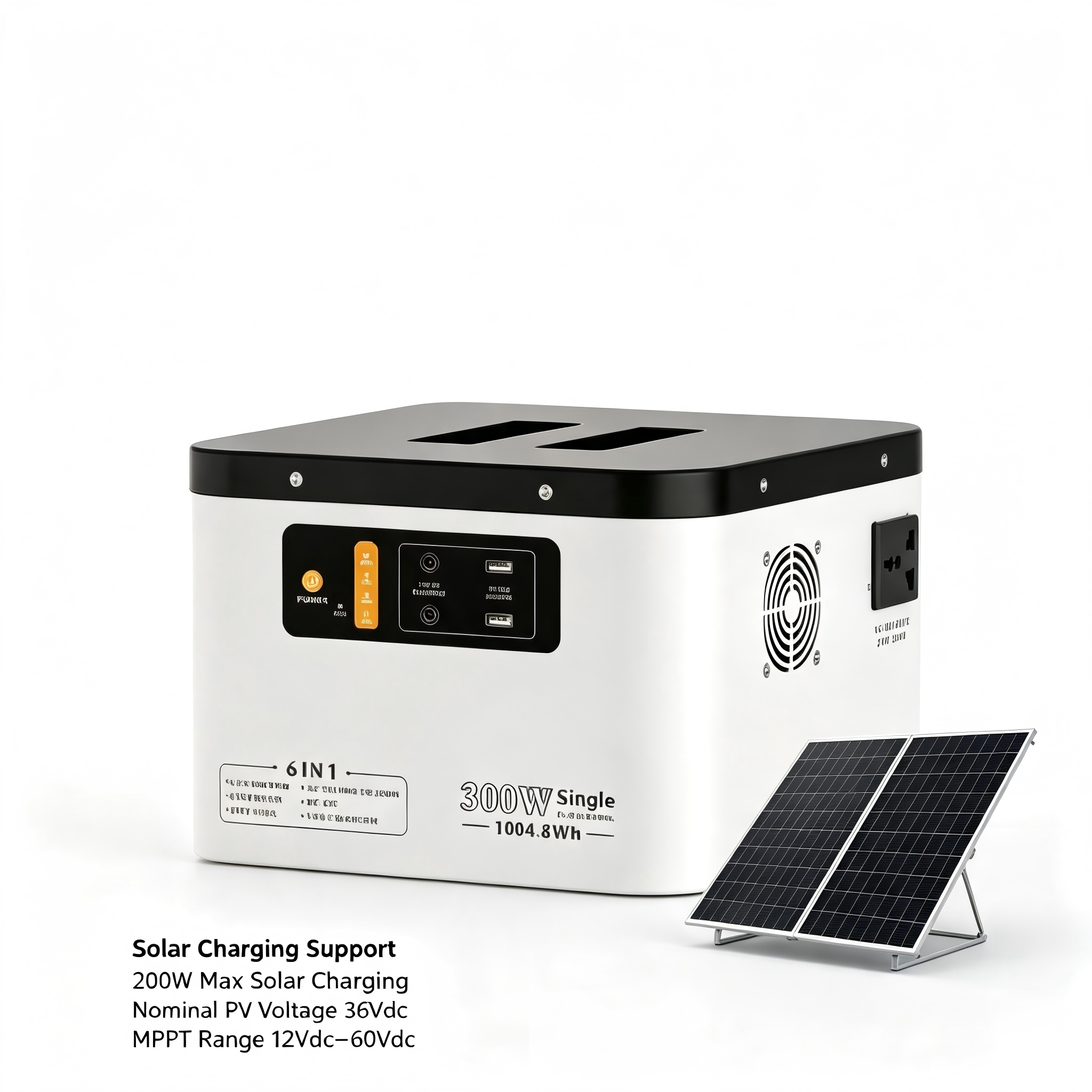 300W 896wh Power Station Multi Output Ports