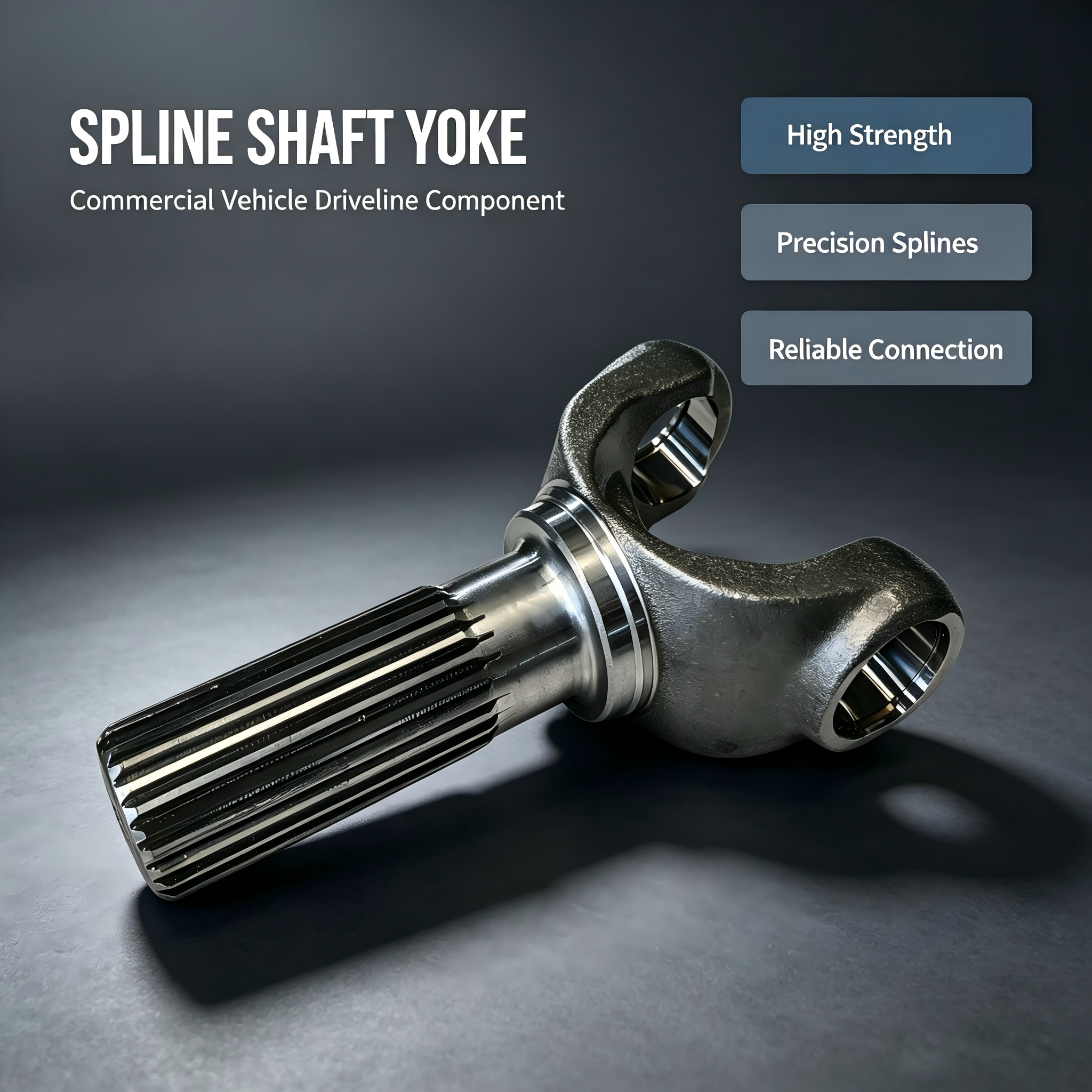 Splined Yoke Assembly & Drive Shaft Sliding Yoke For Heavy Truck | IVOLTECK