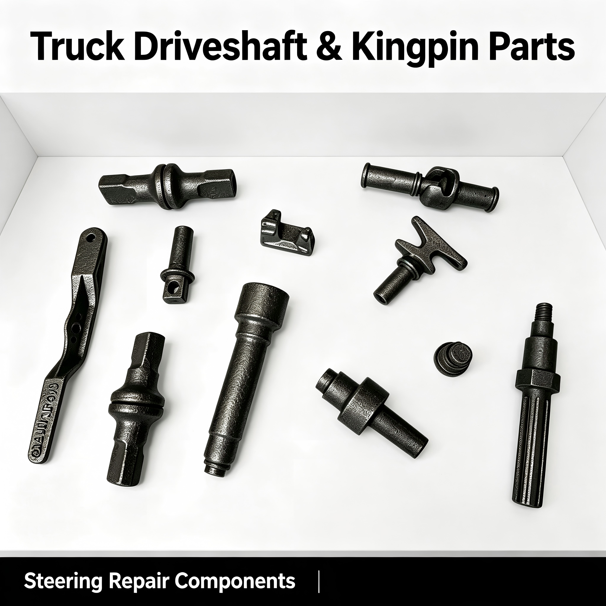 CNC Precision Machined Drive‑Shaft Cross Pin, High‑Toughness Shaft Pin for Heavy‑Duty Commercial Truck Drivetrain Parts
