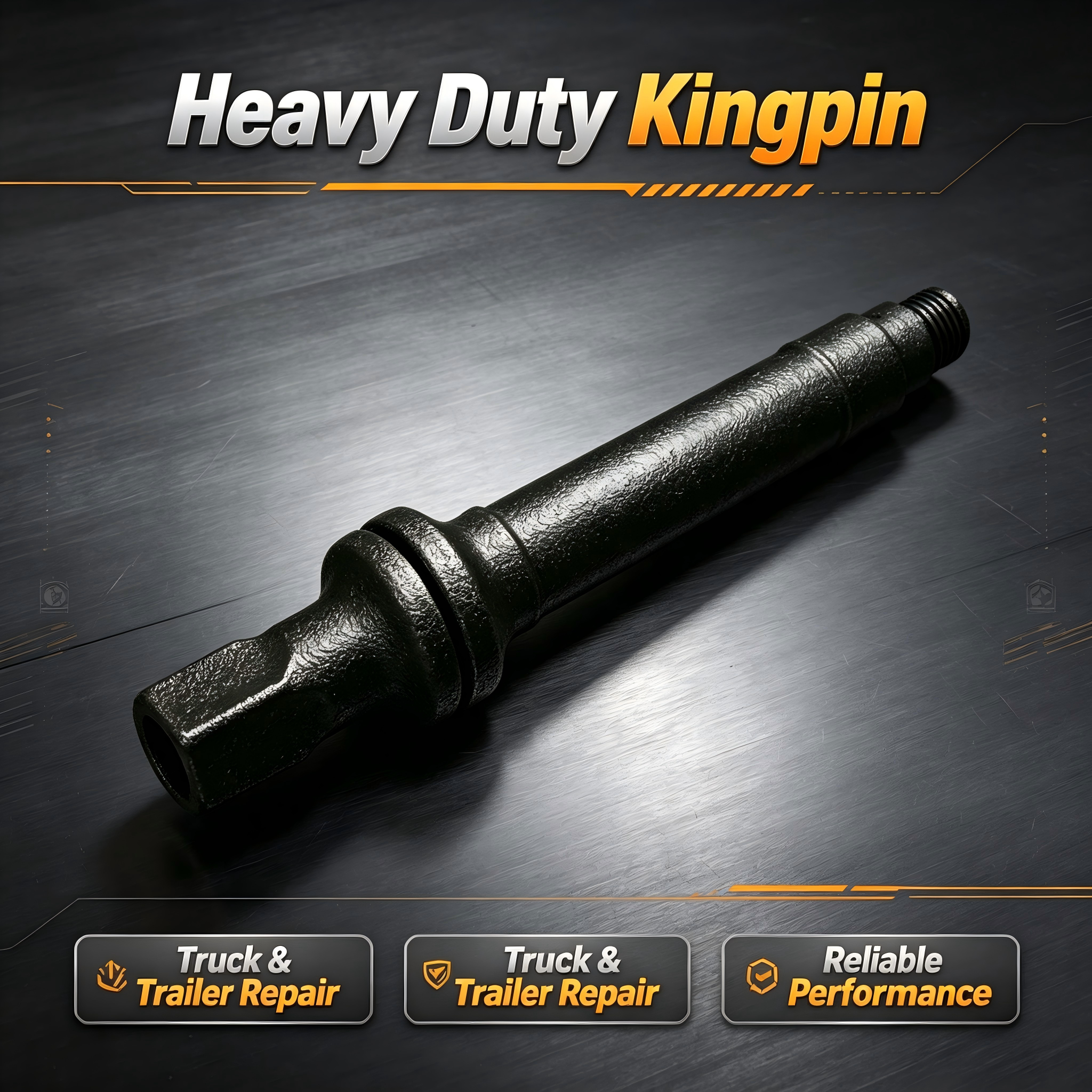 CNC Precision Machined Drive‑Shaft Cross Pin, High‑Toughness Shaft Pin for Heavy‑Duty Commercial Truck Drivetrain Parts