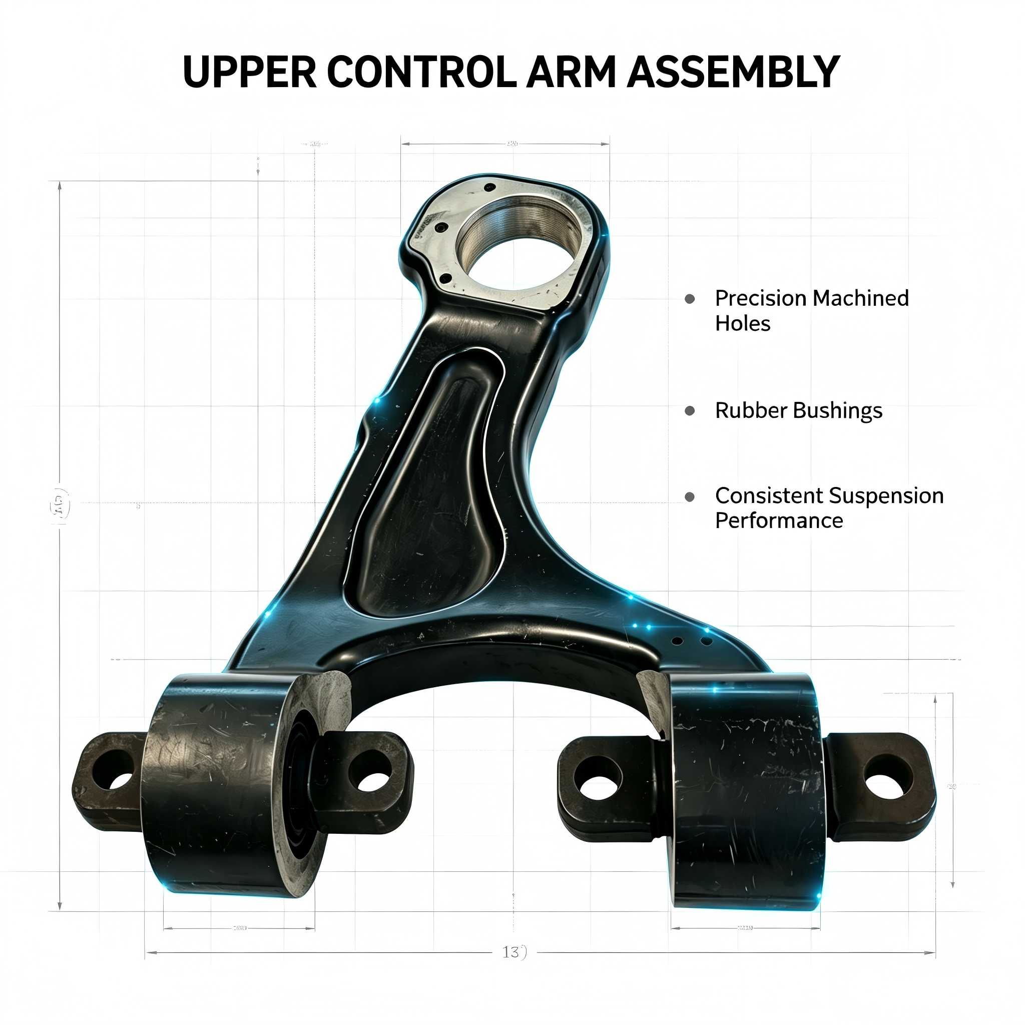 Front Upper Control Arm Assembly With Ball Joint Fit For Ford Ranger Transit Commercial Pickup Truck Suspension Replacement