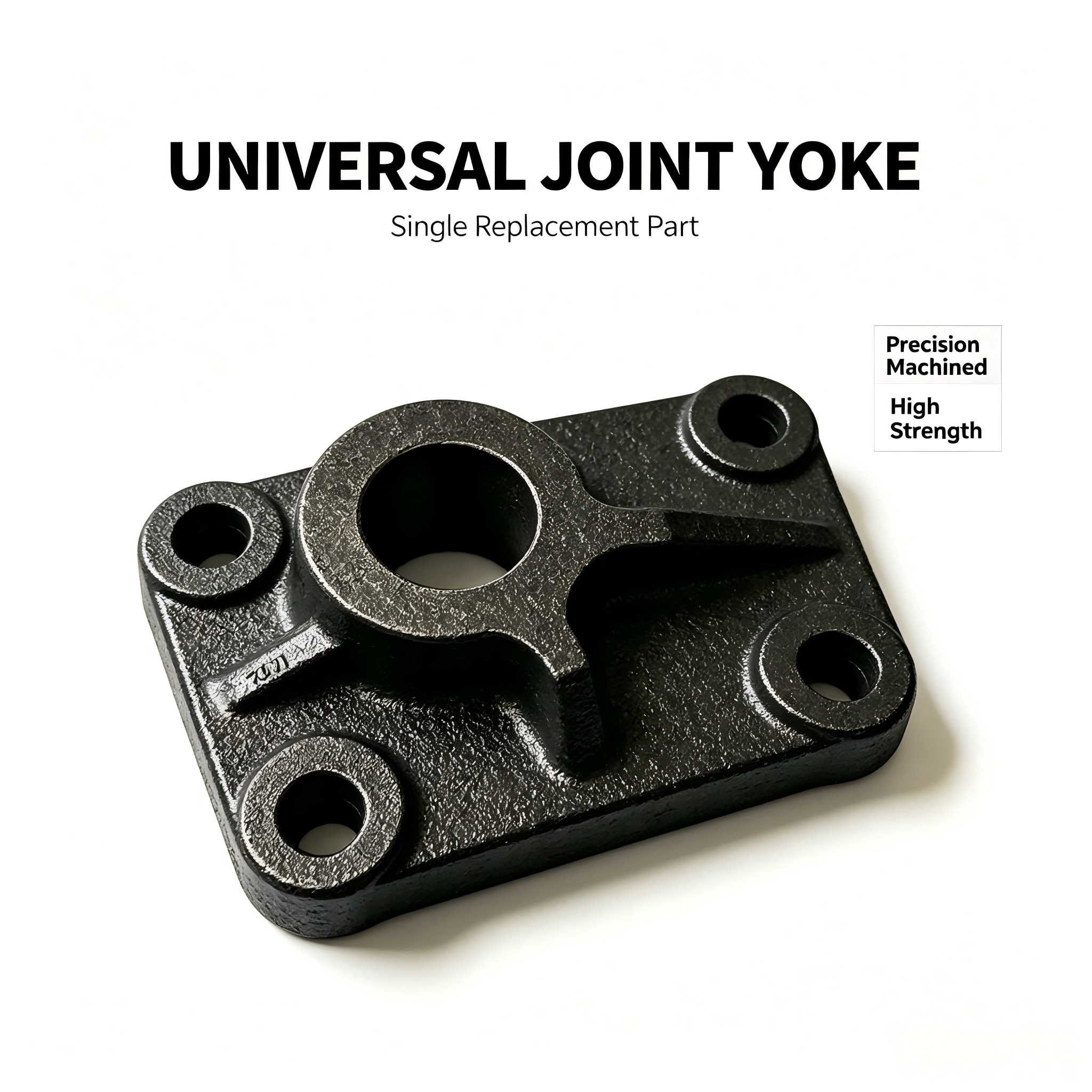 Universal Joint Yoke For Heavy Duty Commercial Truck Spare Parts OEM Custom U-Joint Fork