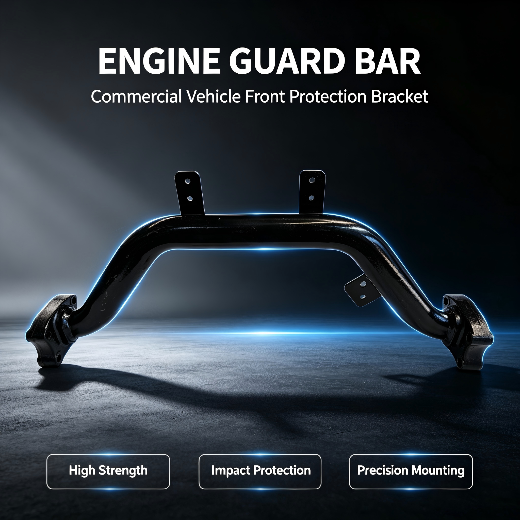 Reinforced Heavy Duty Truck Engine Protection Anti-Collision Guard Bar