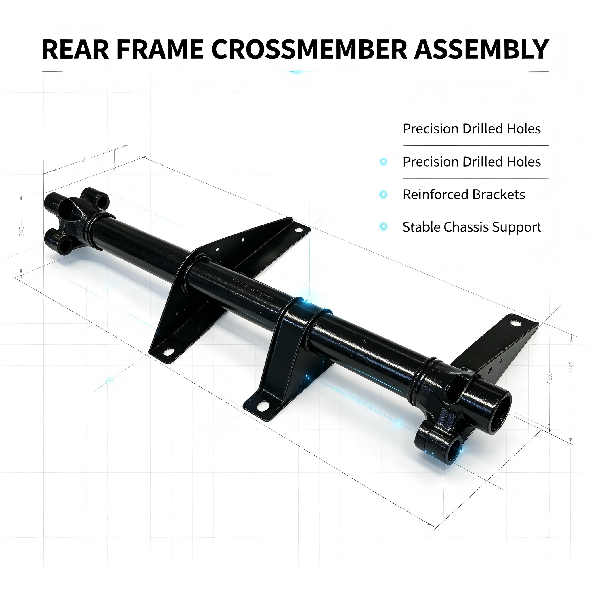 high-strength-steel-rear-frame-crossbeam-heavy-truck