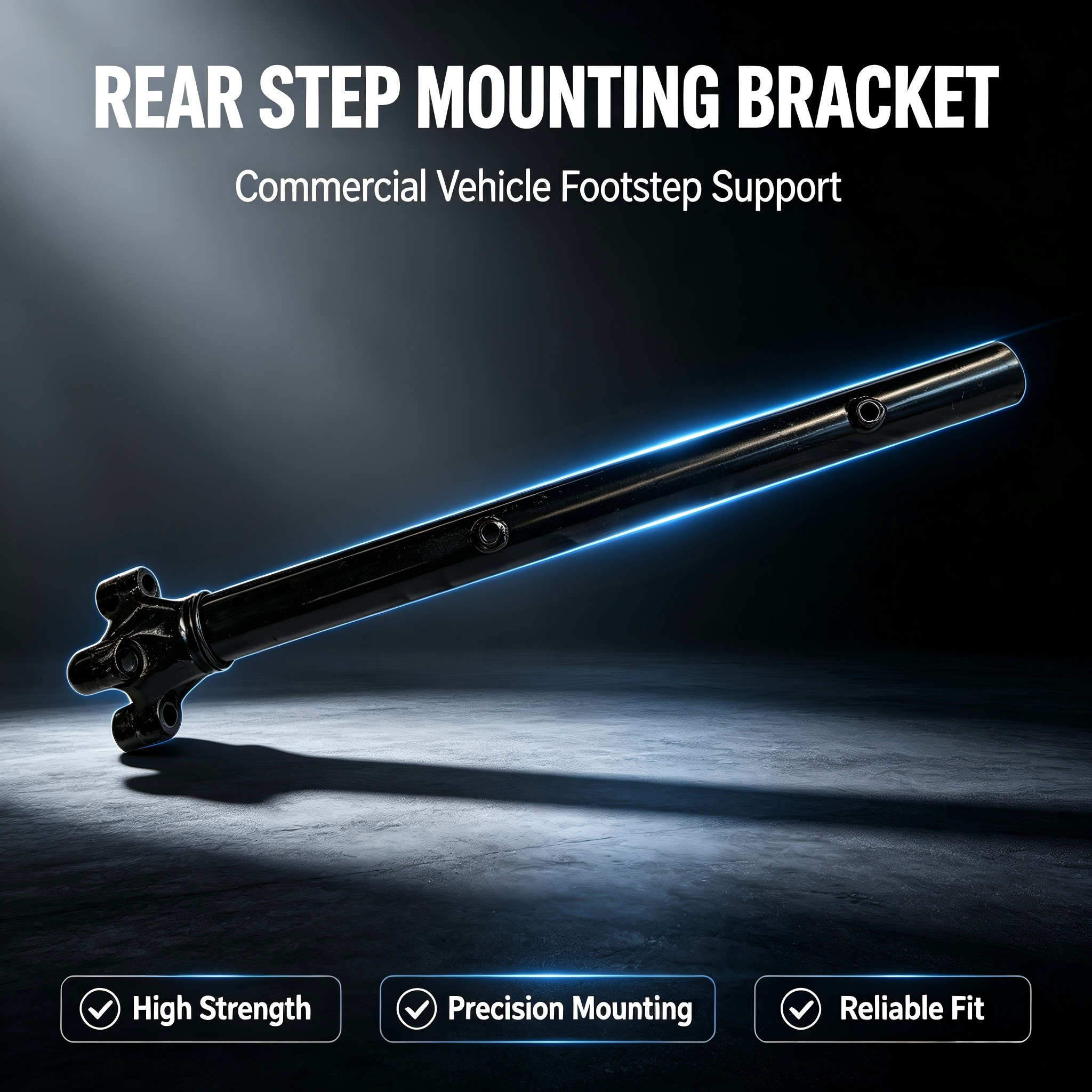 thick-steel-rear-step-bracket-anti-rust-load-bearing