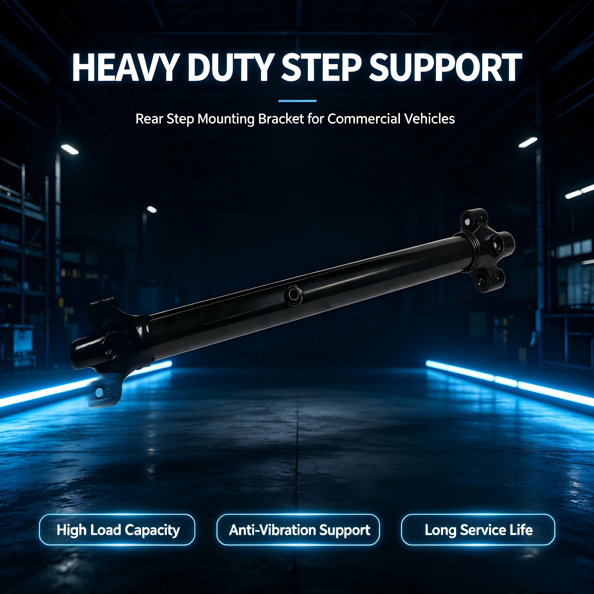 thick-steel-rear-step-bracket-anti-rust-load-bearing