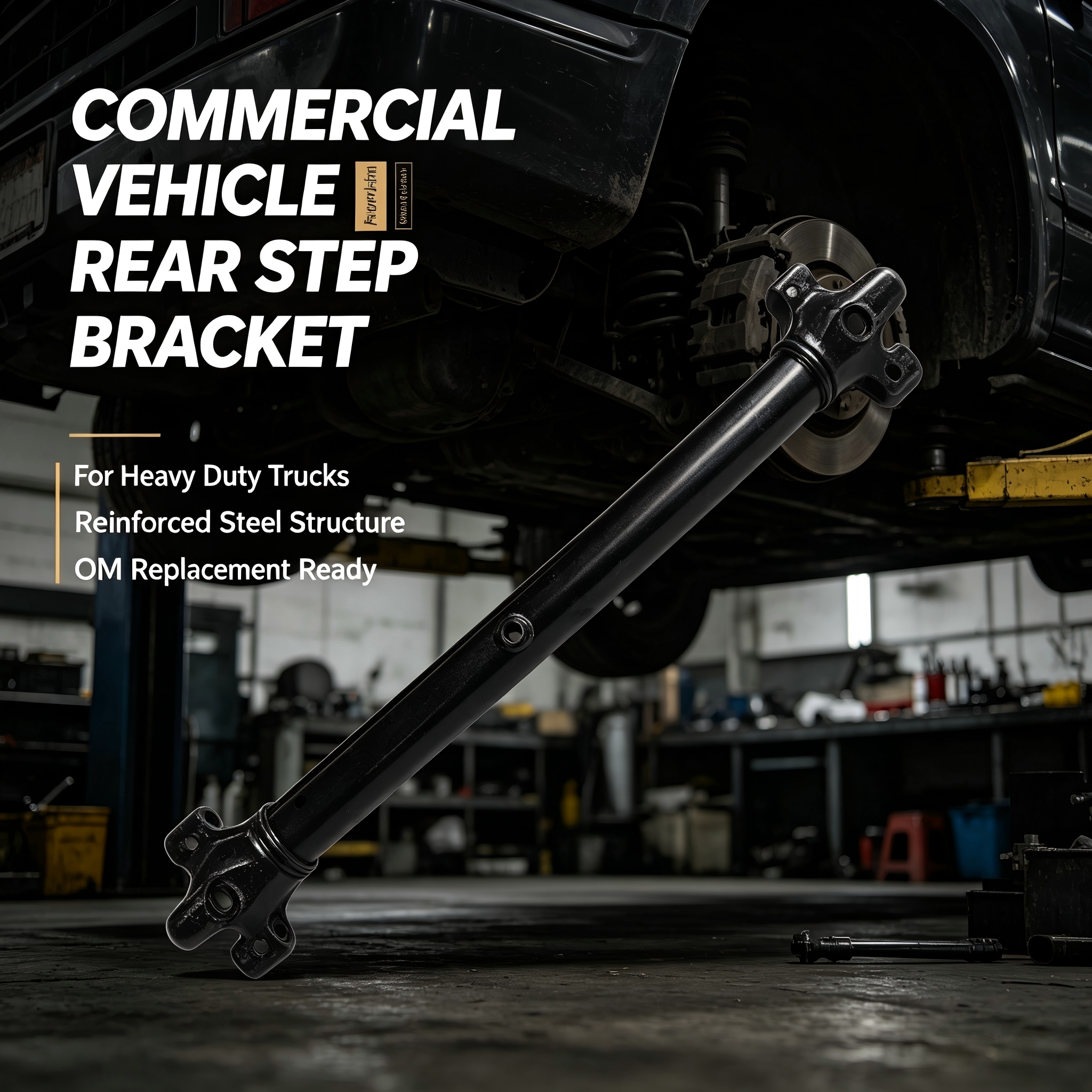 thick-steel-rear-step-bracket-anti-rust-load-bearing
