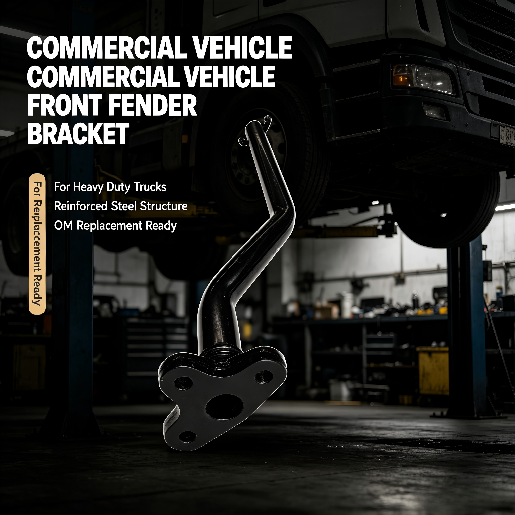 thick-steel-front-mud-flap-bracket-anti-corrosion-load-bearing
