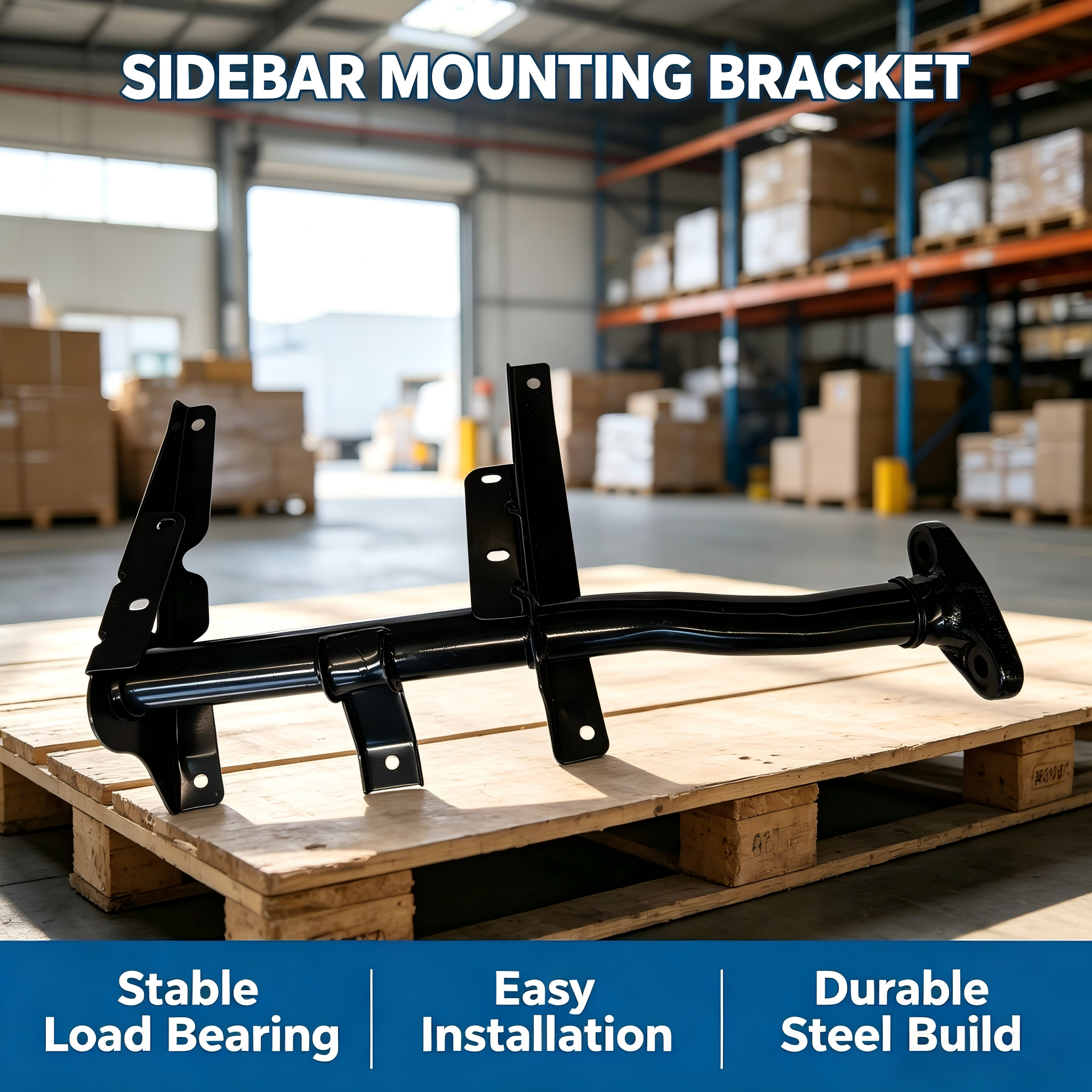 Anti-Corrosion Left Side Toolbox Mount Bracket For Dump Truck Bus — IVOLTECK
