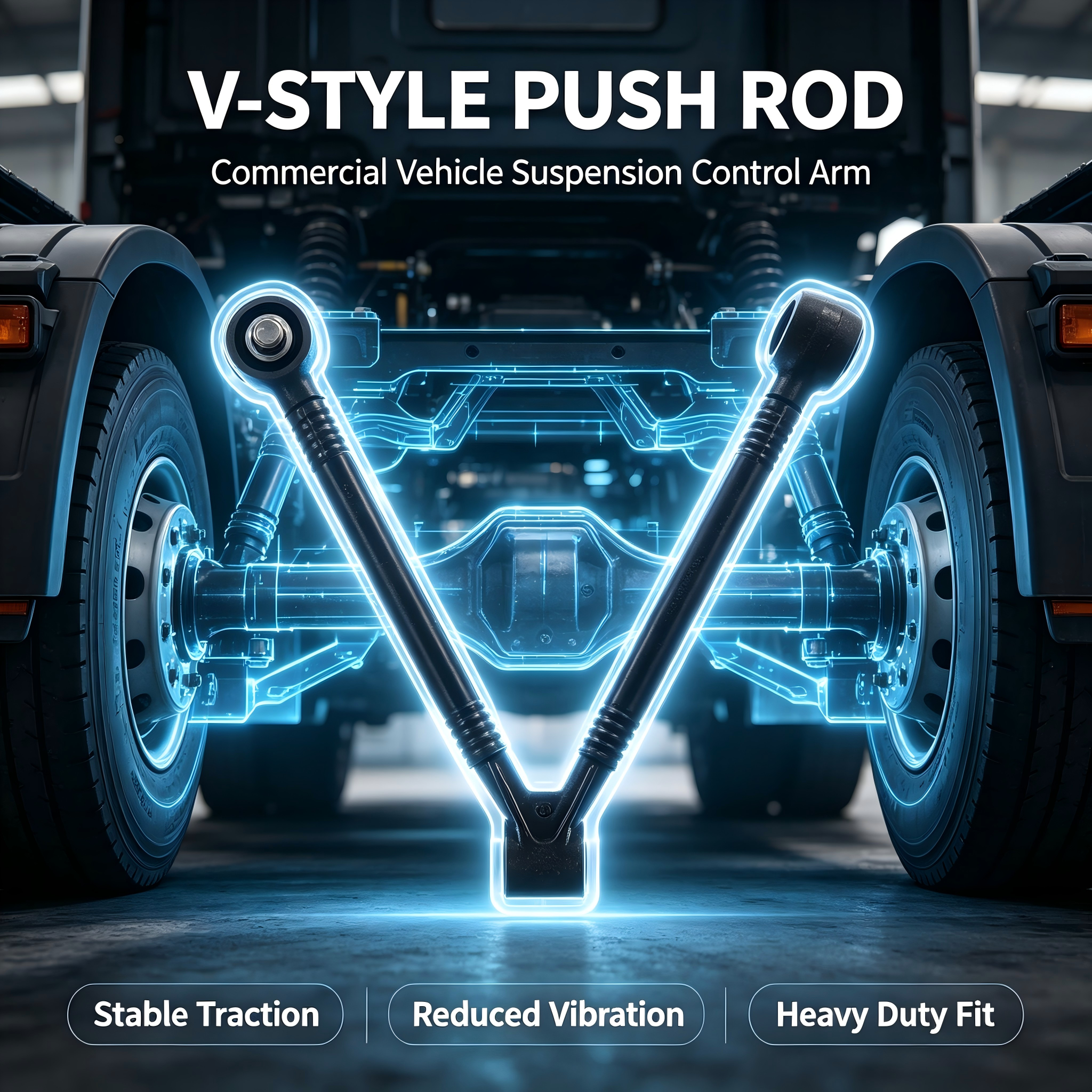 Heavy Duty Truck V-Type Thrust Rod OEM Replacement